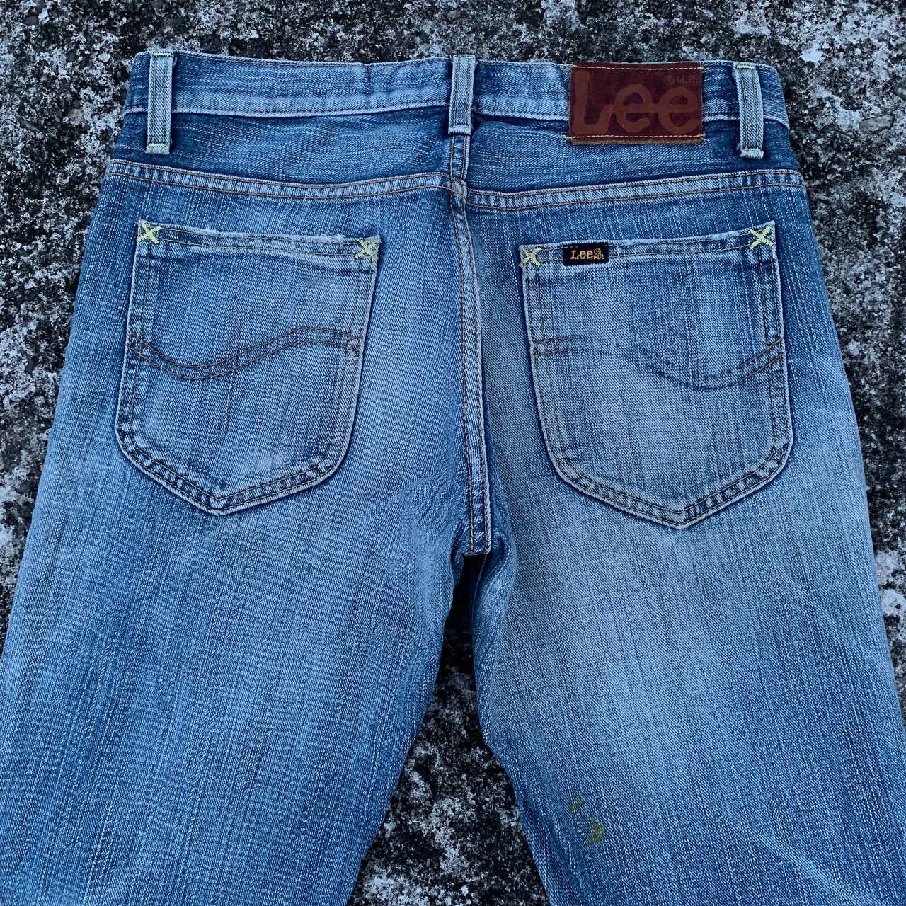 Lee Lee Riders Jeans Light Blue Wash Denim Union Made Size US 29 - 5 Thumbnail