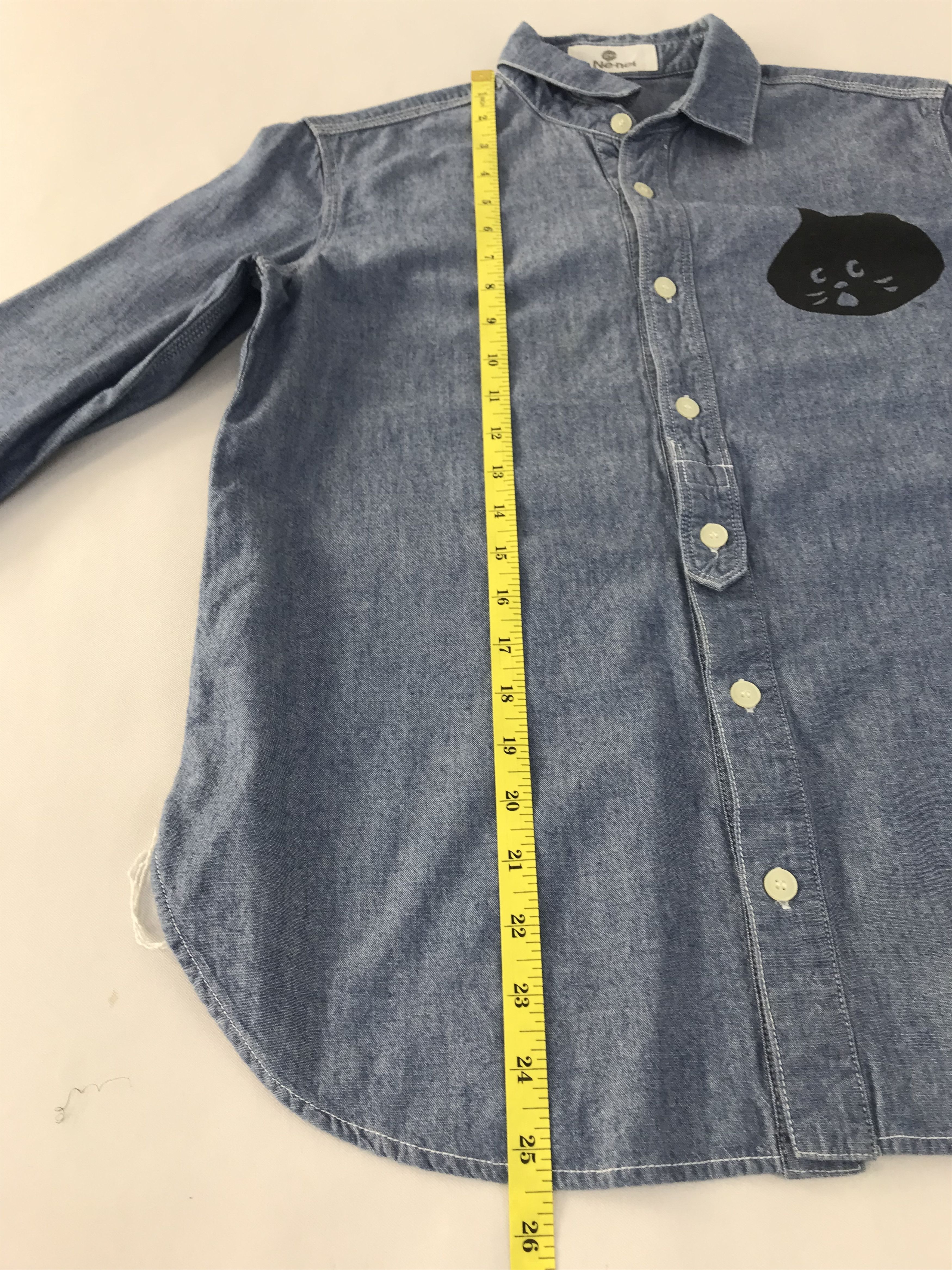 Ne-Net Ne-Net Issey Miyake Embroidery Face Logo Western Denim Size M / US 6-8 / IT 42-44 - 12 Thumbnail