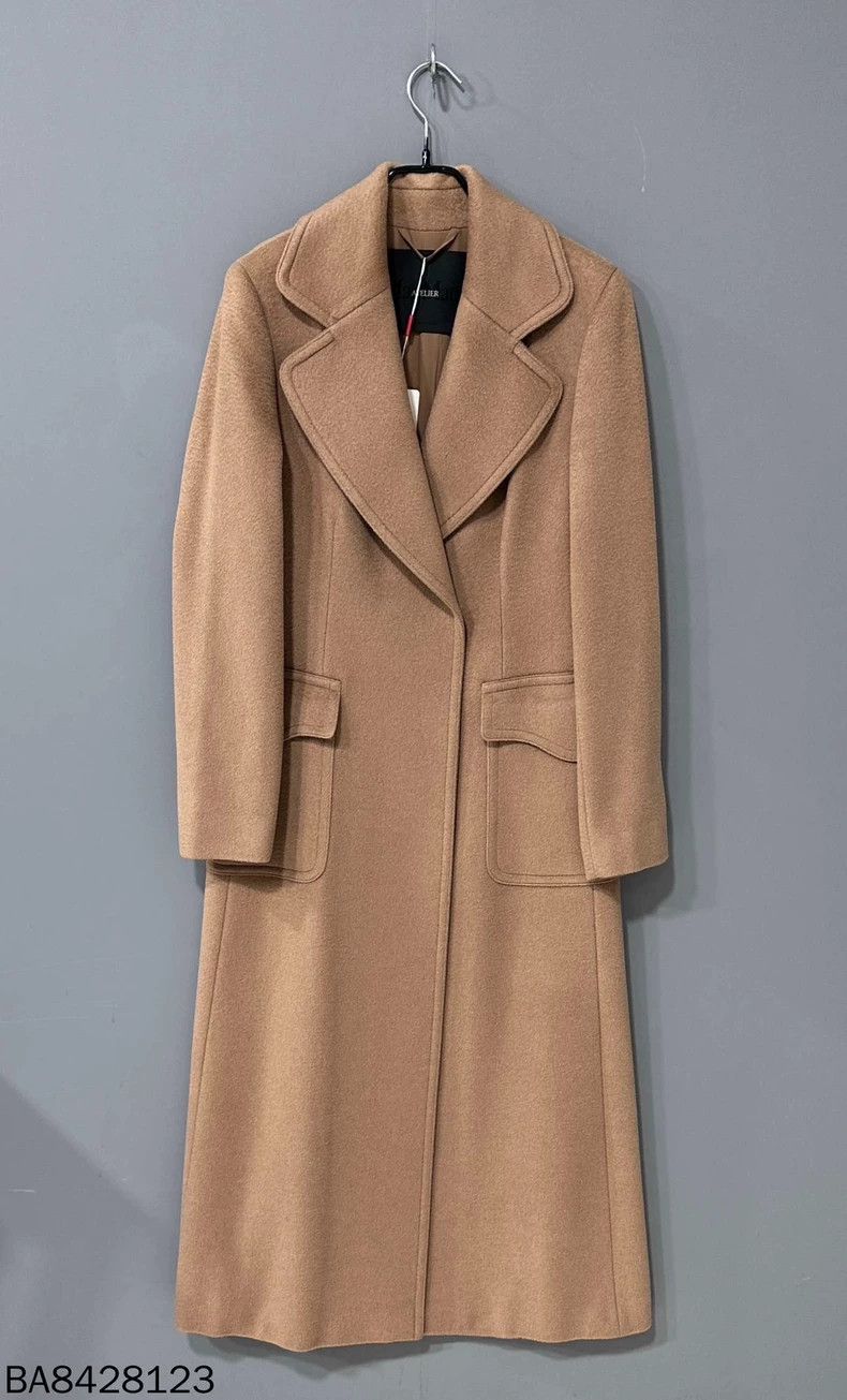Max Mara Max Mara camel long coat Size L / US 10 / IT 46 - 1 Thumbnail