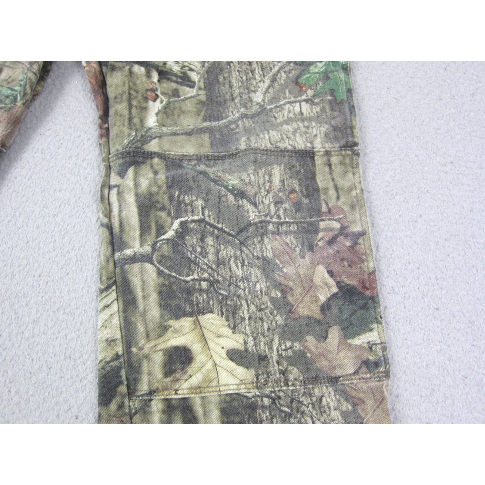 Vintage Break Up Mossy Oak Pants Mens 38x30 Camouflage Camo 90s Cotton Canvas Regular Straight Pocket Brown Green Workwear Casual Mens Size US 38 / EU 54 - 7 Thumbnail