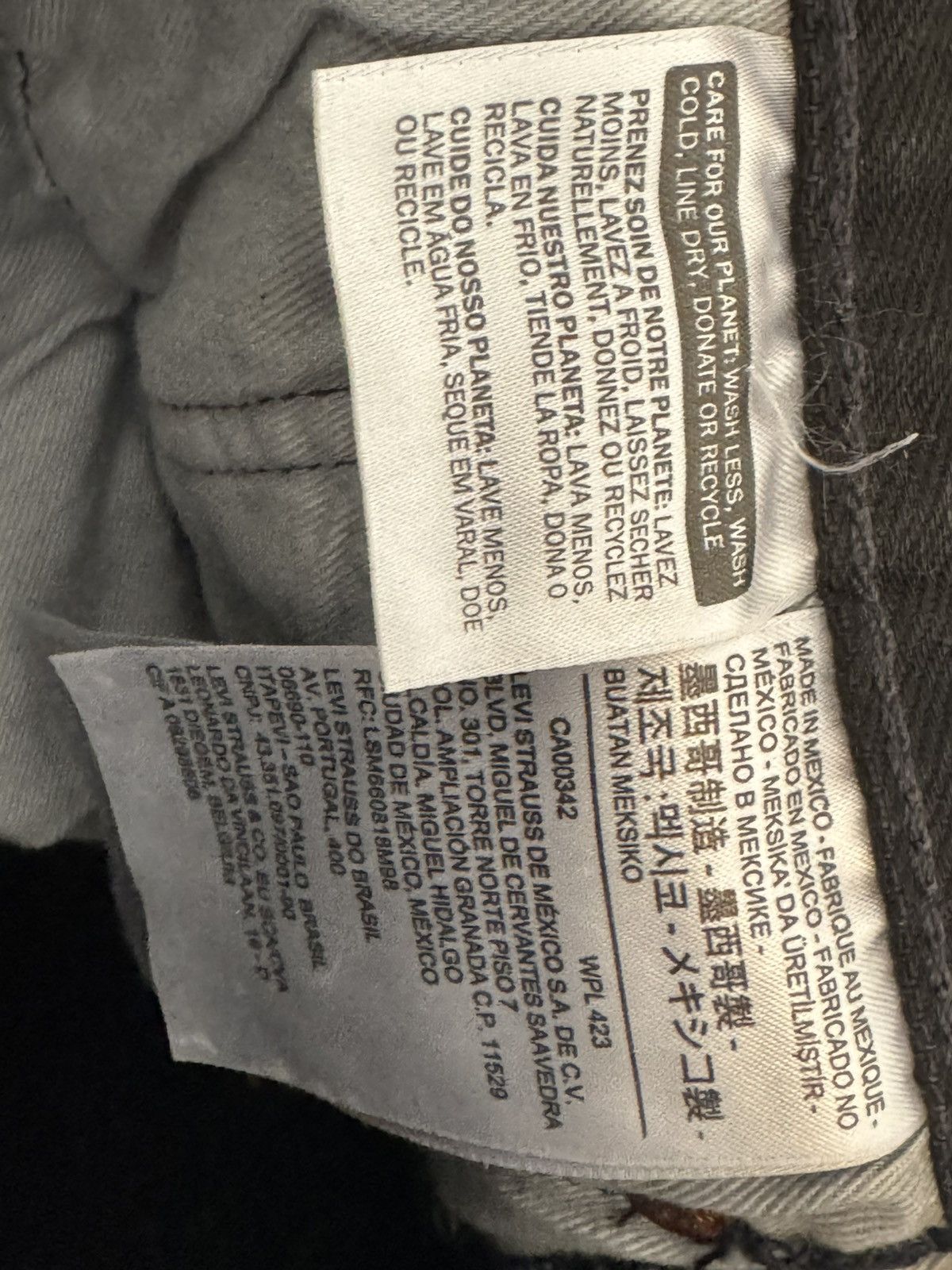 DENIM TEARS Denim Tears jean Size US 27 - 7 Thumbnail