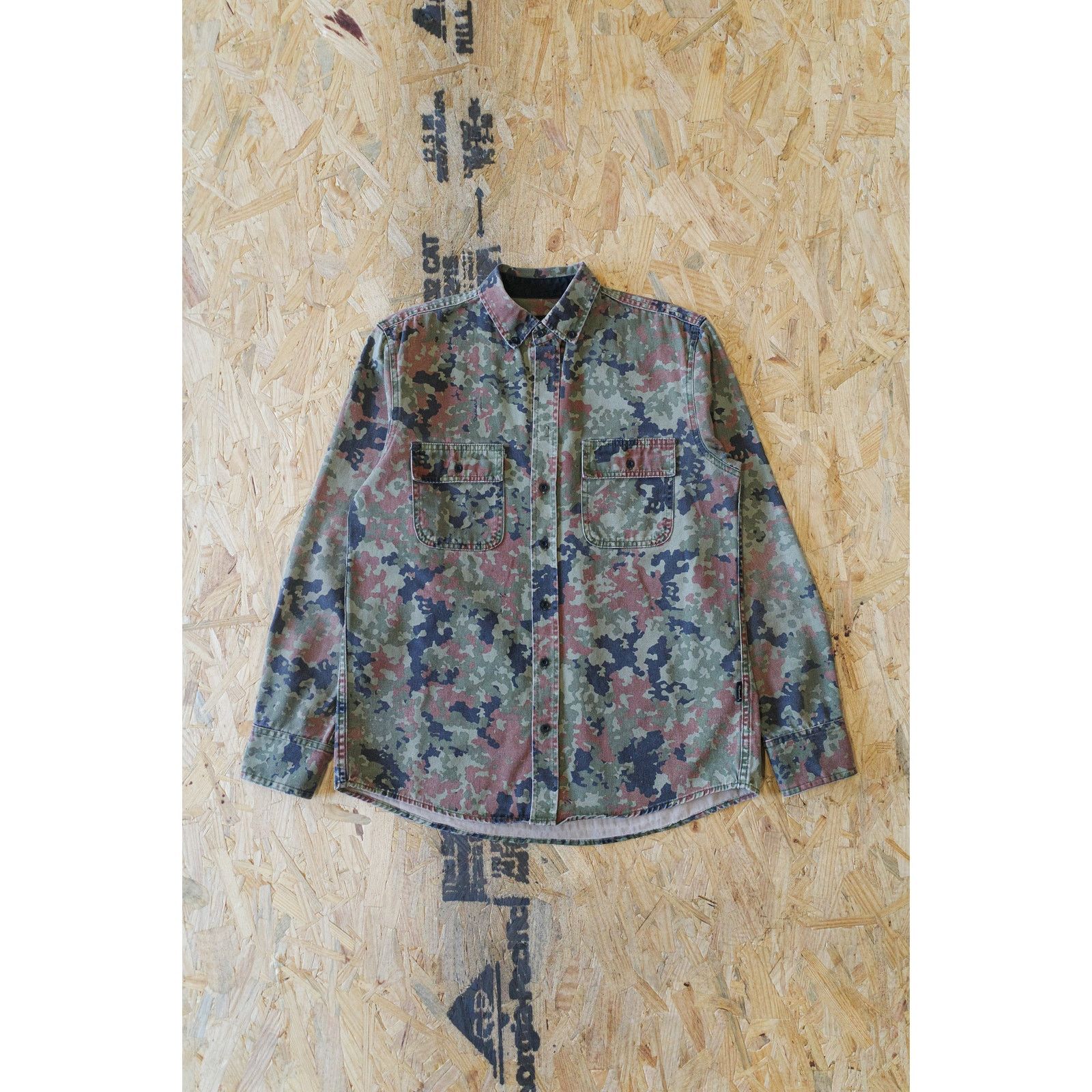 Diamond Supply Co. Diamond Supply Co. Hvy Canvas Button Up Long Sleeve - Medium Size US M / EU 48-50 / 2 - 1 Thumbnail