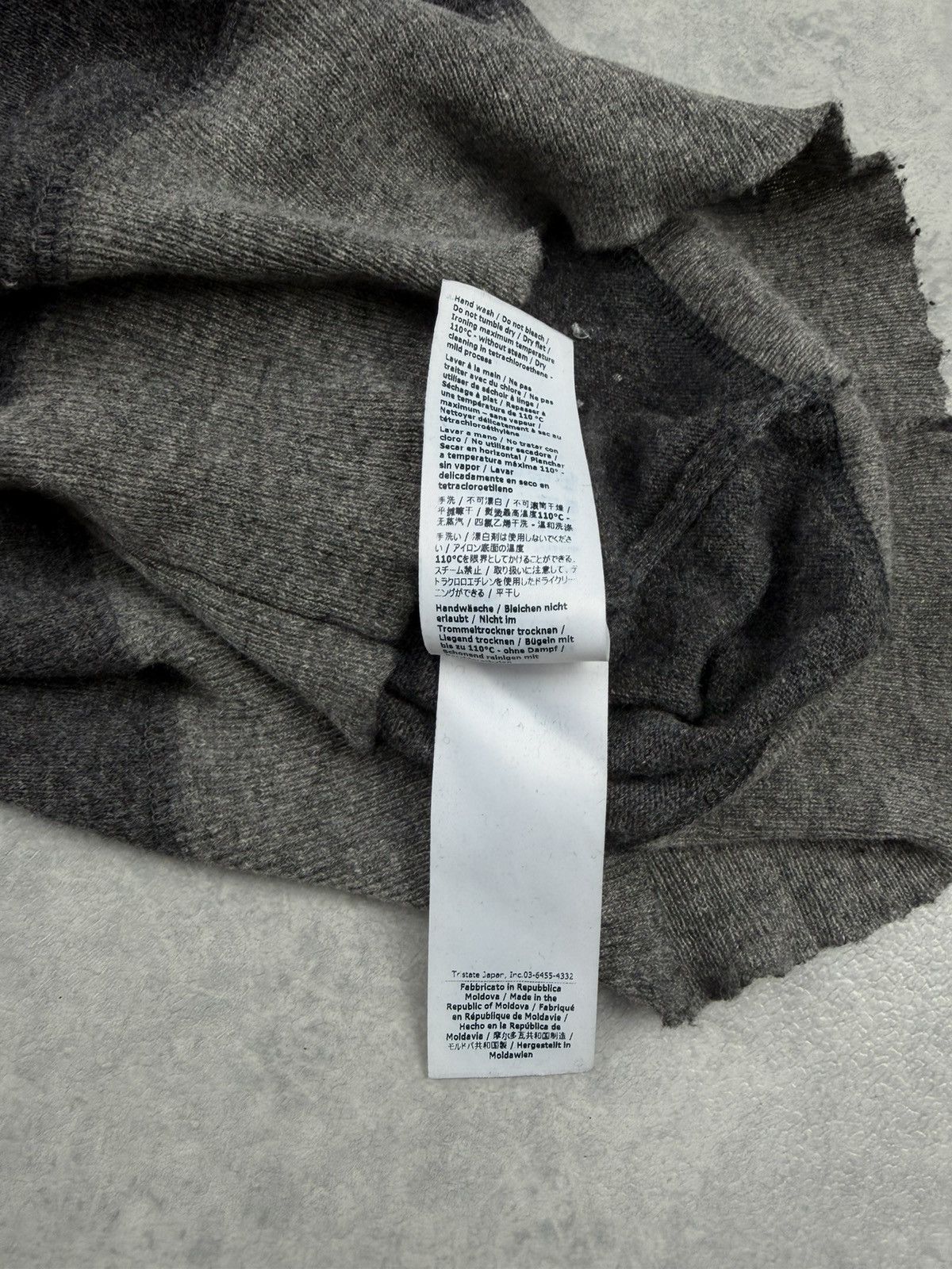 C.P. Company C.P. Company Grey Wool Blend Sweater Crewneck Size 52 Size US L / EU 52-54 / 3 - 11 Thumbnail