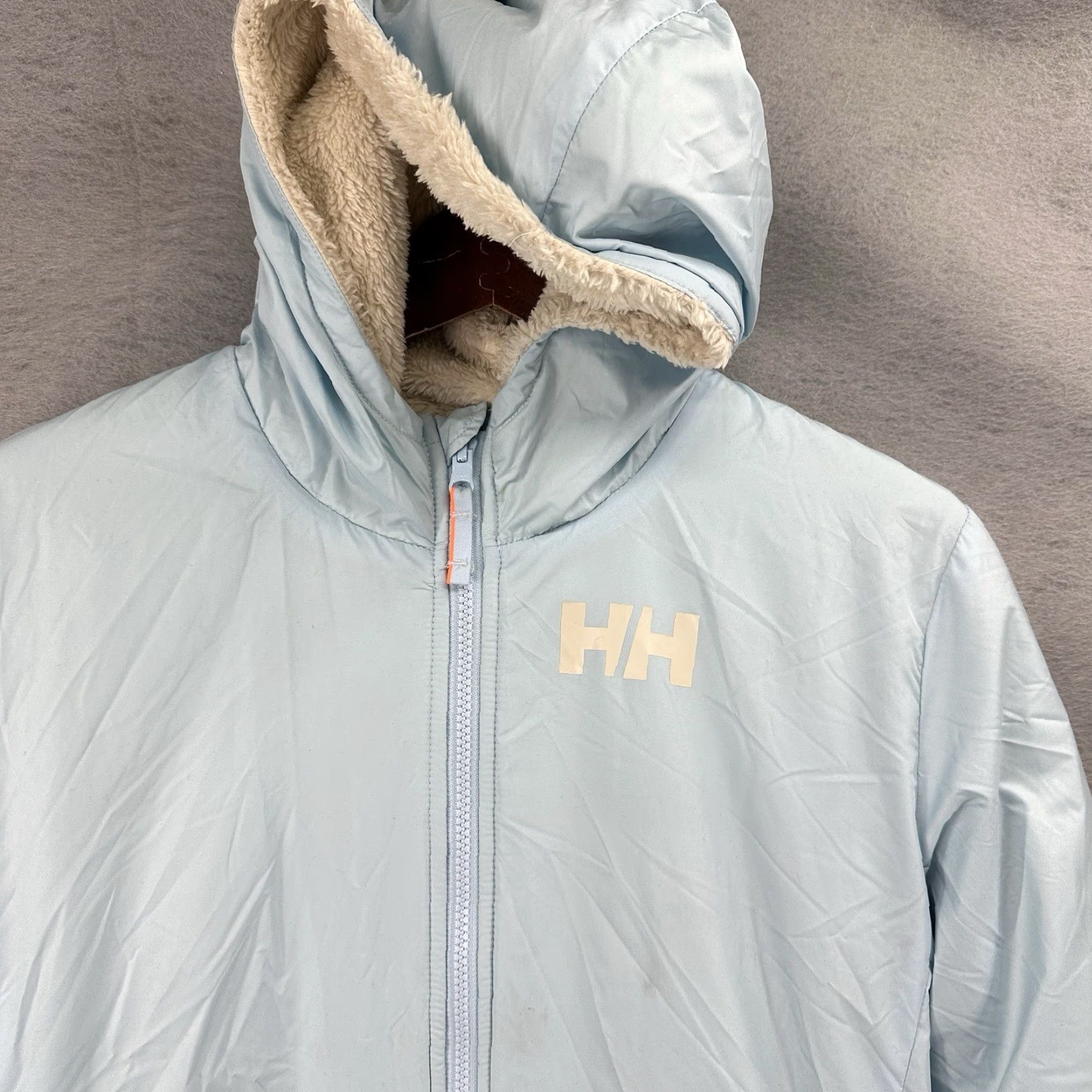 Helly Hansen Helly Hansen Jacket Windbreaker Blue Reversible Womens Medium Fleece Lined READ Size M / US 6-8 / IT 42-44 - 4 Thumbnail