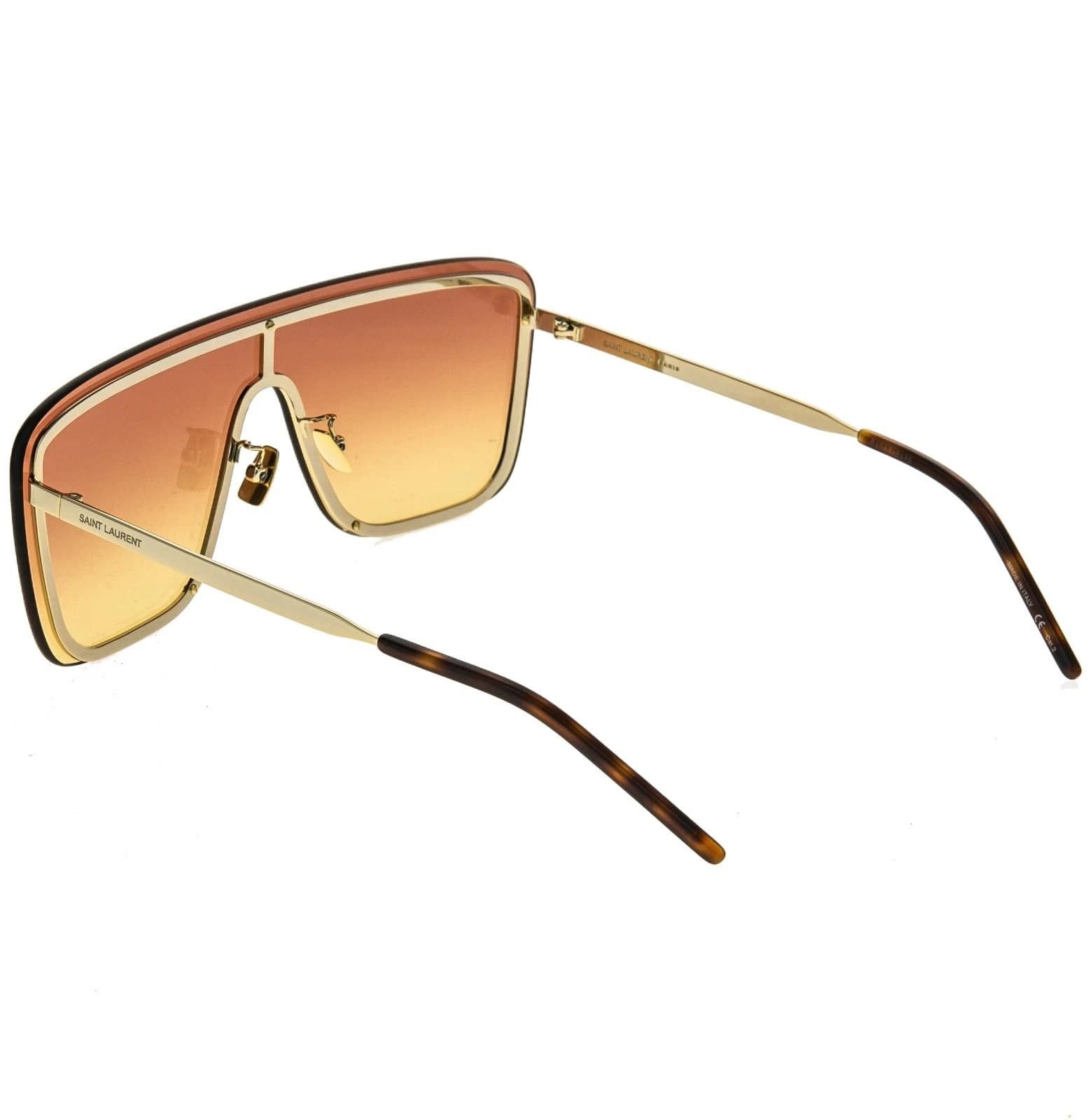 Yves Saint Laurent SAINT LAURENT 364 MASK YSL SL364 008 Unisex Sunglasses Size ONE SIZE - 8 Thumbnail