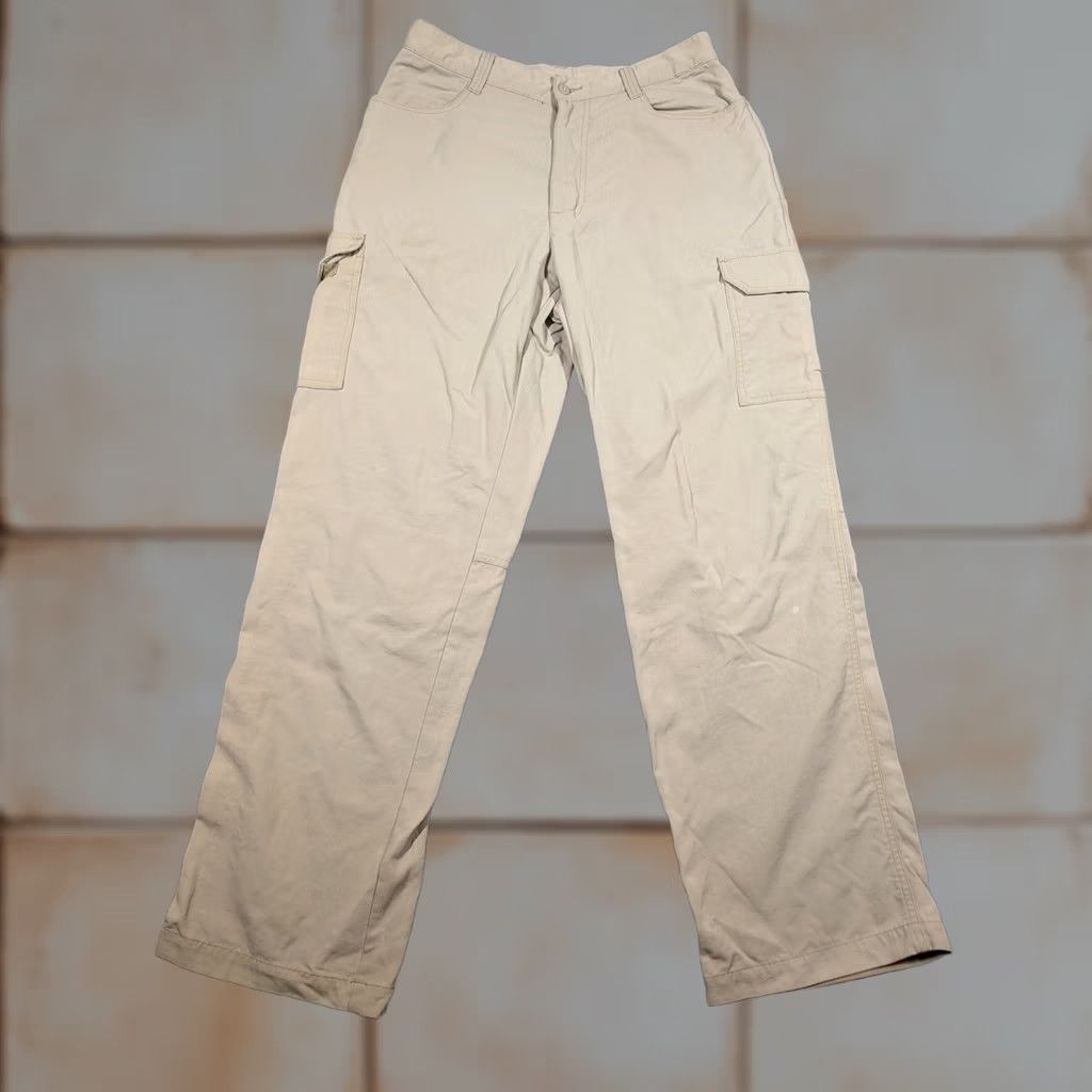 Patagonia Patagonia Cargo Pants Mens 30x32 Khaki Beige Outdoor Hiking Workwear Utility Pants Beige/Khaki Cargo with Pockets Size US 30 / EU 46 - 1 Thumbnail