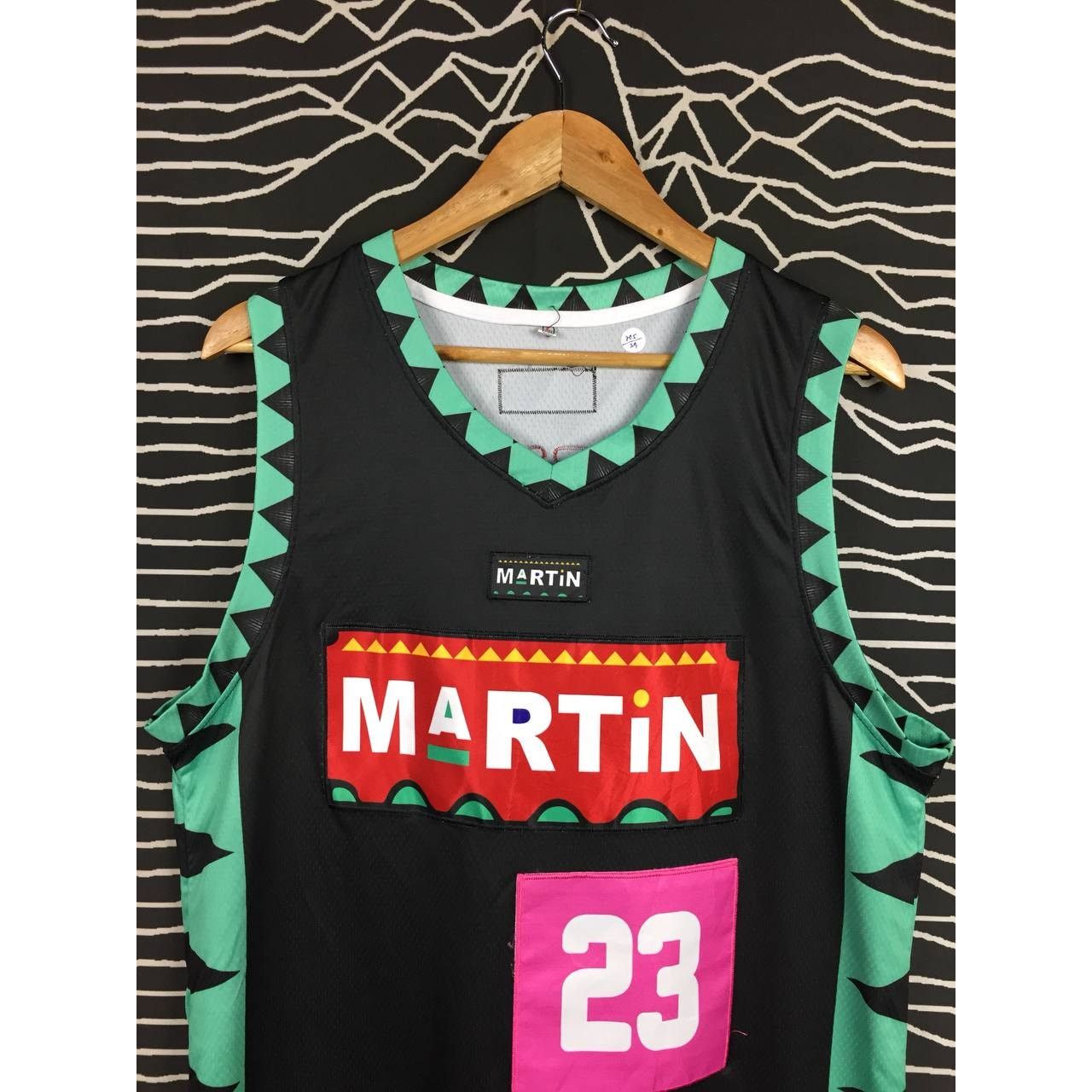 Vintage Martin Payne 90s TV Show Marty Mar #23 Basketball Jersey Size US M / EU 48-50 / 2 - 3 Thumbnail