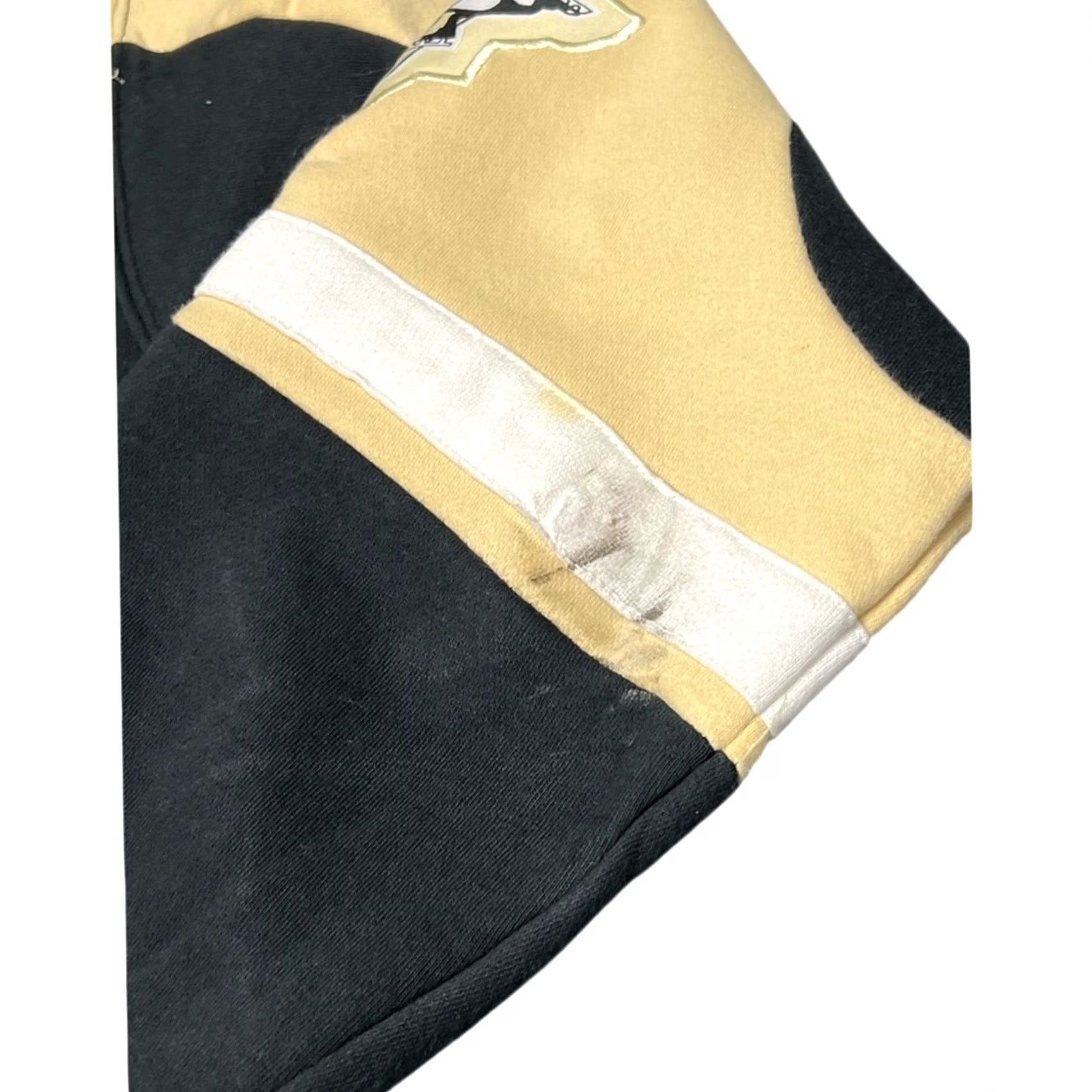 Logo 7 VINTAGE Majestic Shirt Mens L Black Pittsburgh Penguins Adult Sweatshirt Hoodie Embroidered Logo Size US L / EU 52-54 / 3 - 8 Thumbnail