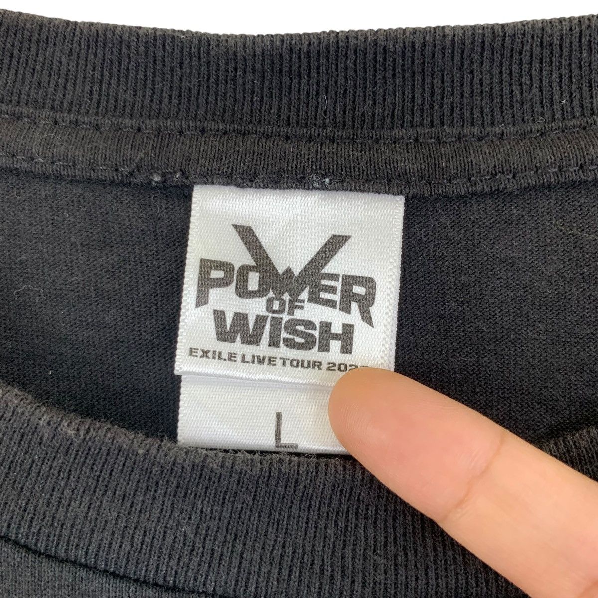 Vintage EXILE POWER OF WISH Tour Japan Idol Band Tee Shirt Size L / US 10 / IT 46 - 6 Thumbnail