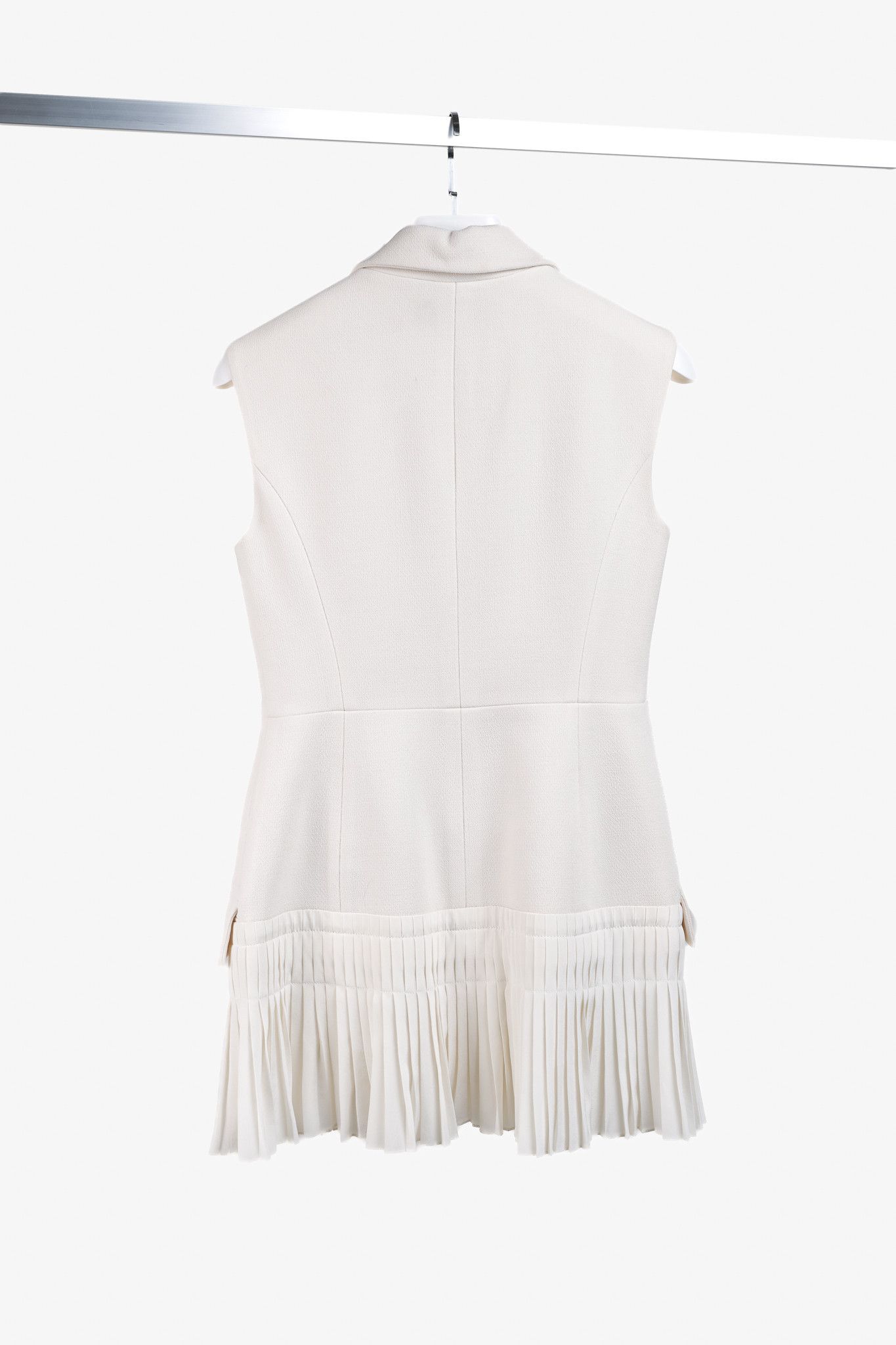 Dior Christian Dior Tailored Wool and Silk Pleated Tunic Vest Size M / US 6-8 / IT 42-44 - 3 Thumbnail