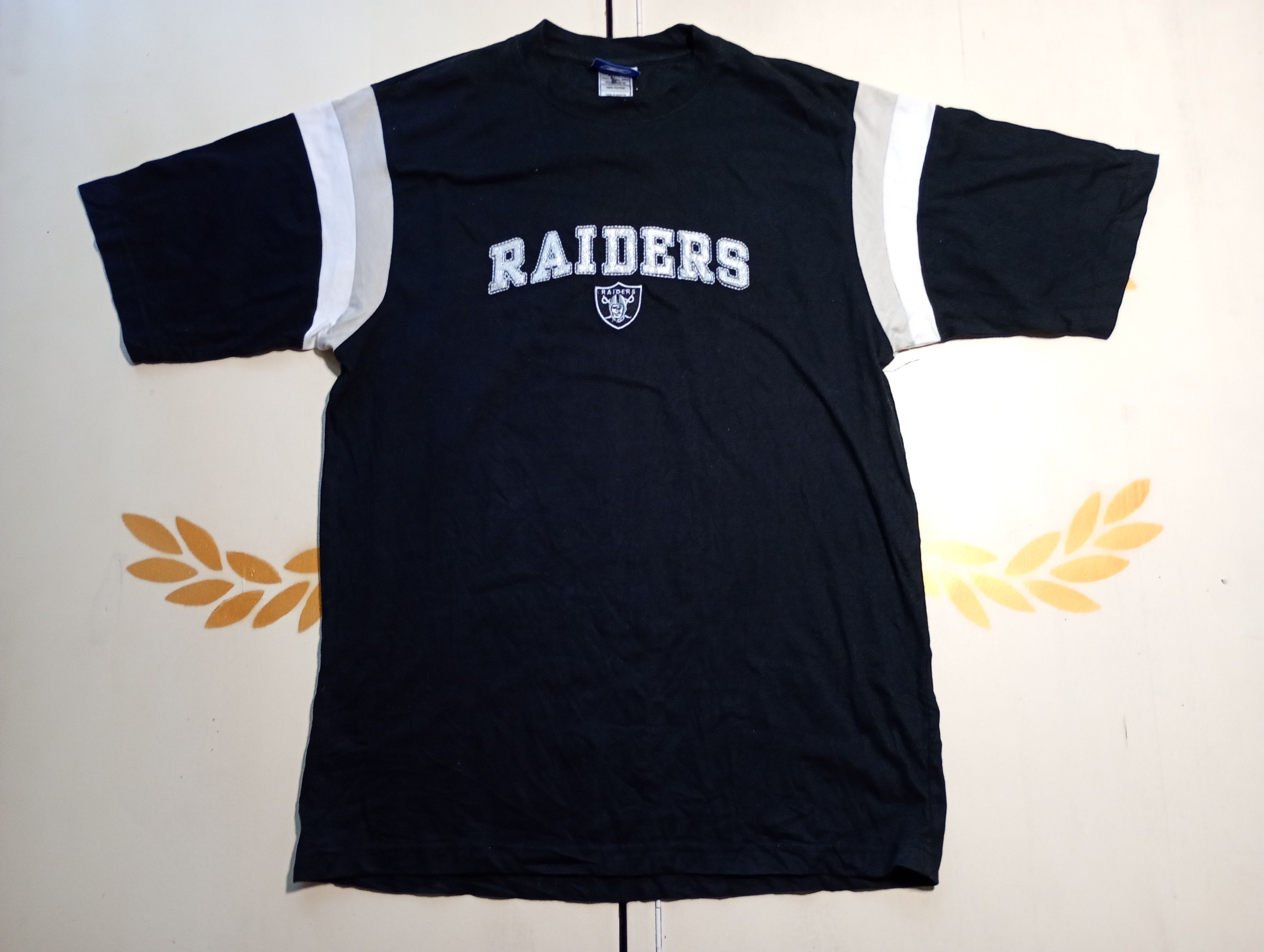 Reebok Reebok NFL Raiders T-Shirt Vintage Size US M / EU 48-50 / 2 - 2 Thumbnail