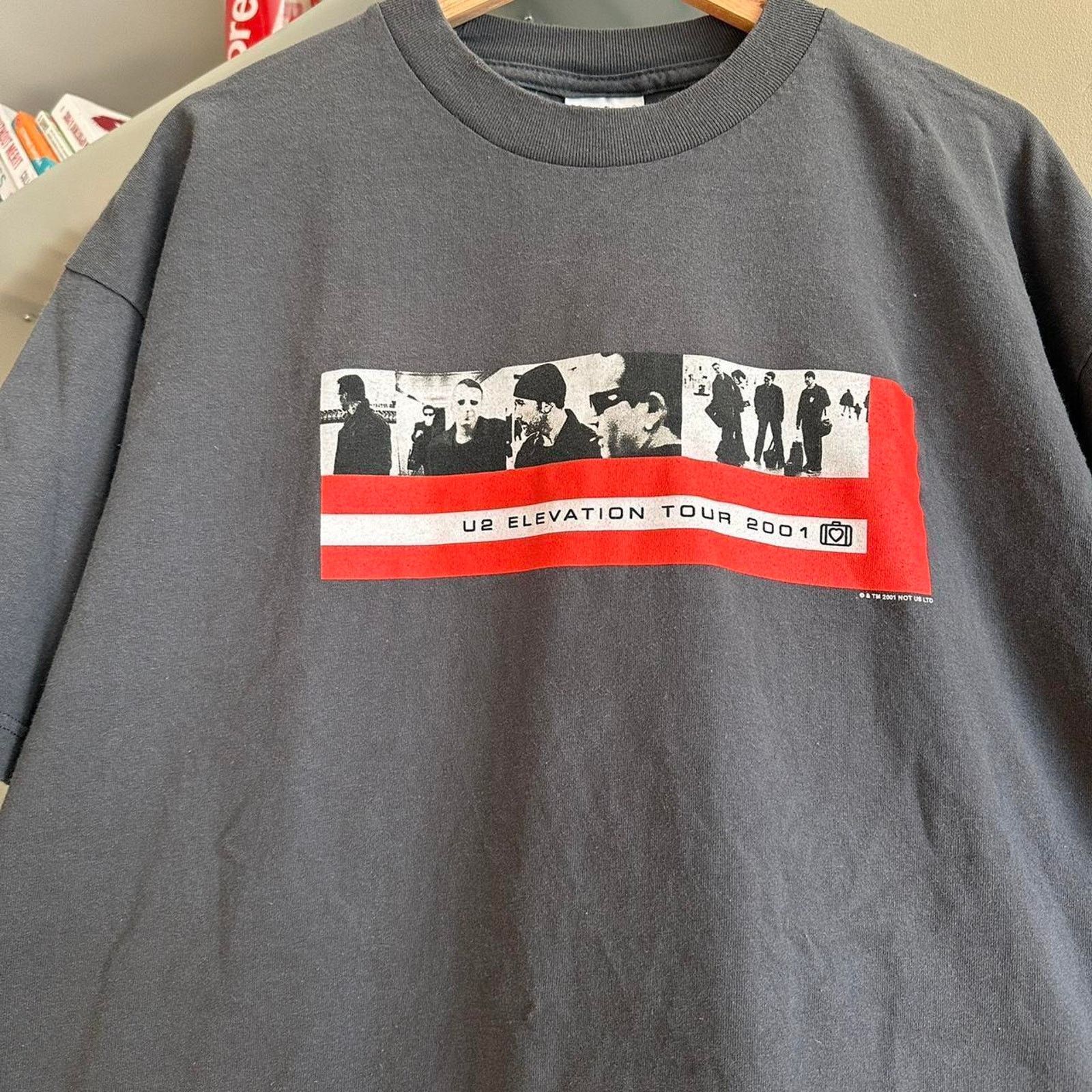 Band Tees × Vintage Vintage 2001 U2 Band Shirt Size US XL / EU 56 / 4 - 3 Thumbnail
