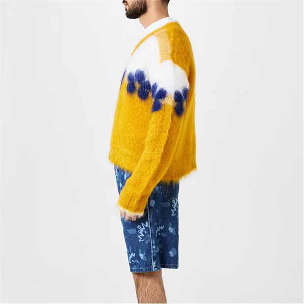 Marni o1g2r1mq0524 Flower Sweaters in Multicolor Size US M / EU 48-50 / 2 - 4 Thumbnail