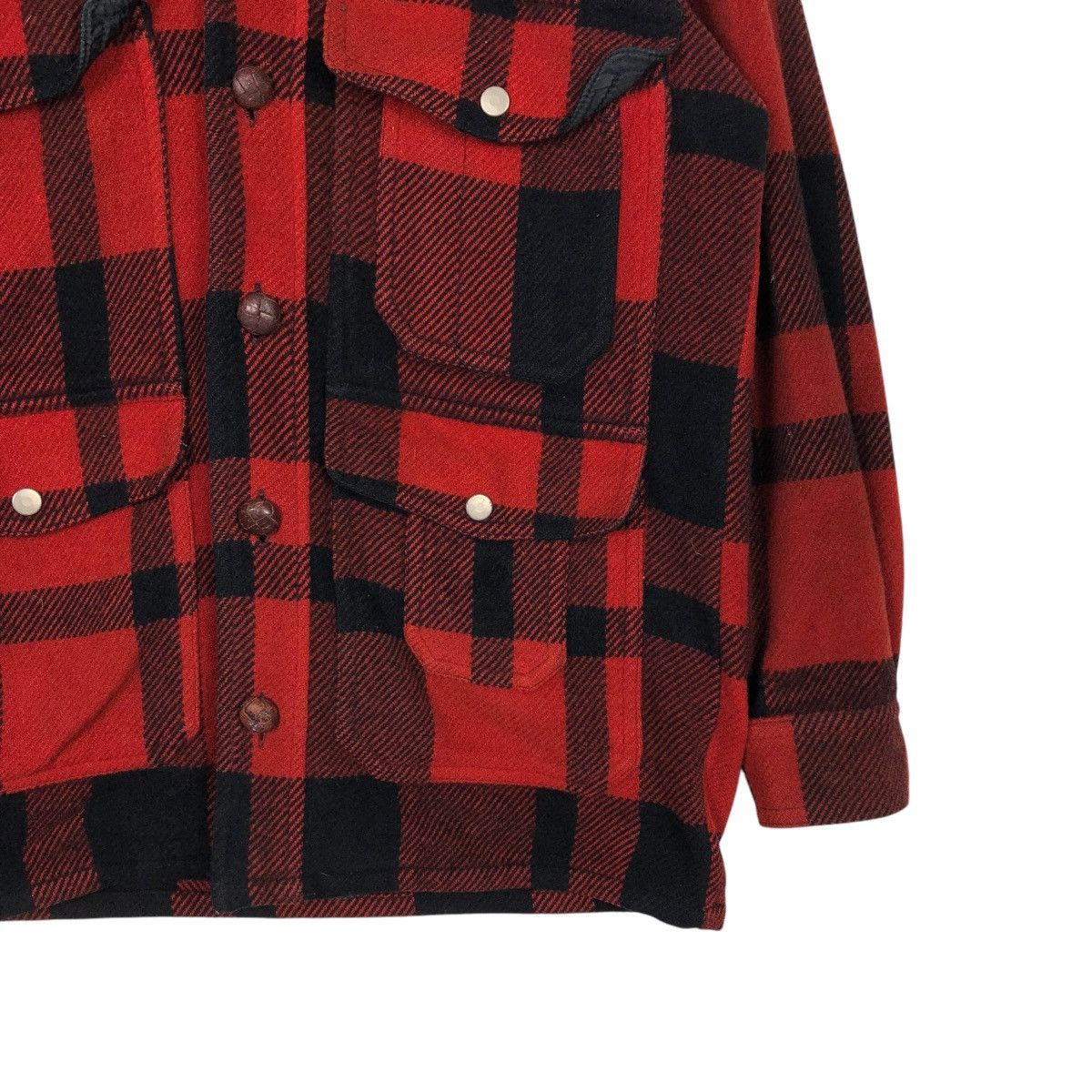 Japanese Brand 🔥VINTAGE WOOL CHORE JACKET MACKINAW KC SPORT FILSON TARTAN Size US M / EU 48-50 / 2 - 7 Thumbnail