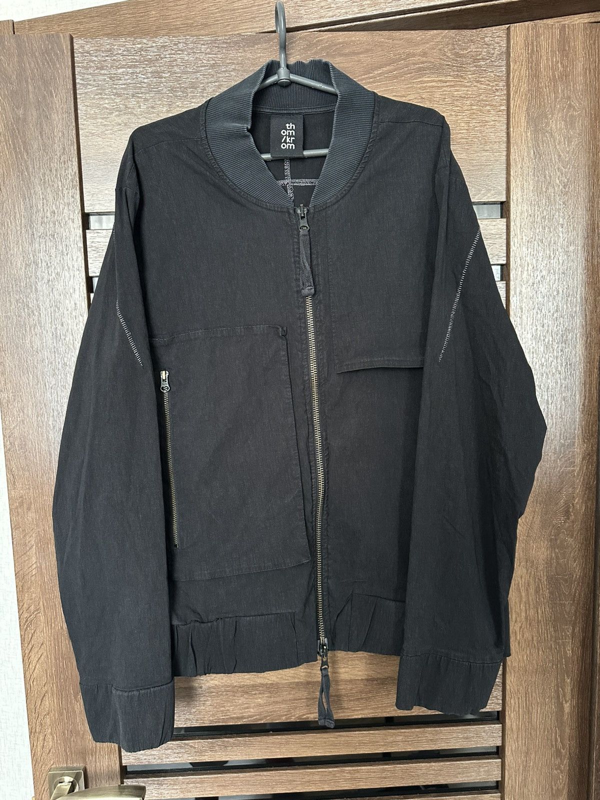 Thom Krom Thom Krom Nylon Pockets Jacket Bomber Size US L / EU 52-54 / 3 - 2 Thumbnail