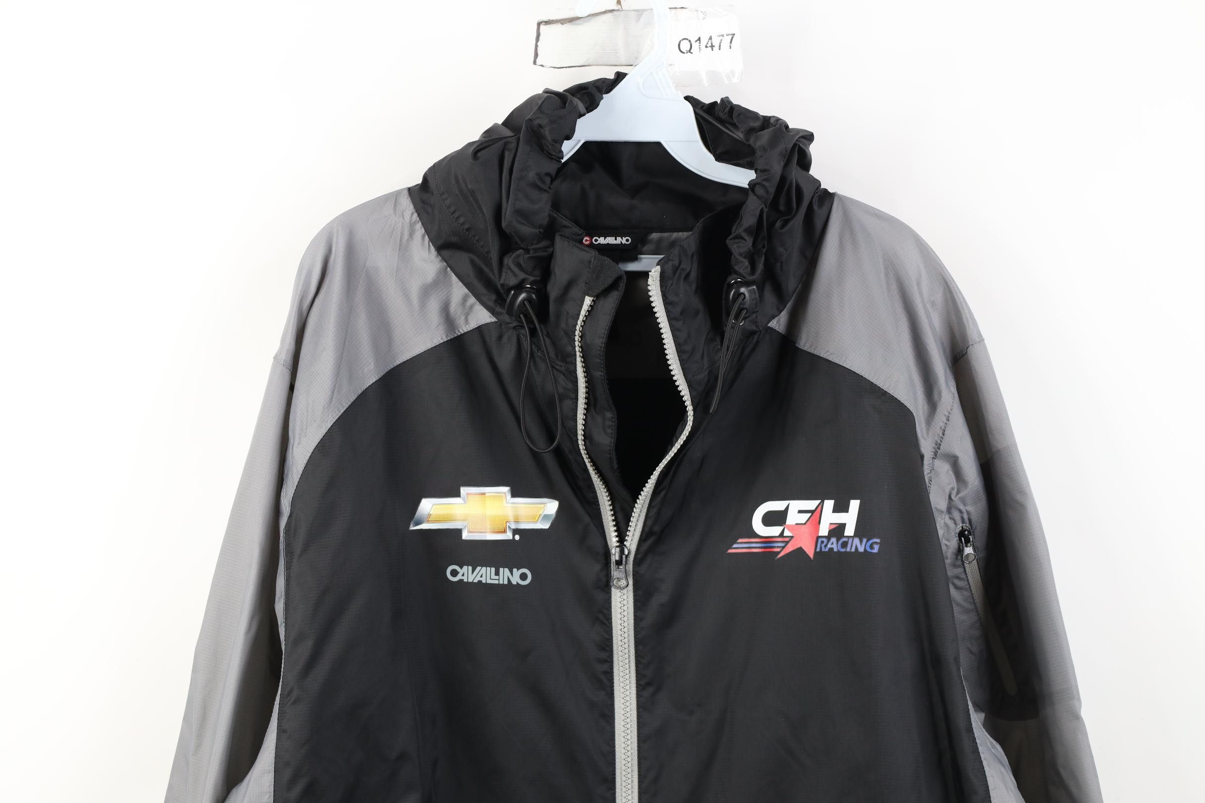 Vintage Cavallino CFH Racing Chevrolet Circuit Windbreaker Jacket Size US XXL / EU 58 / 5 - 2 Thumbnail