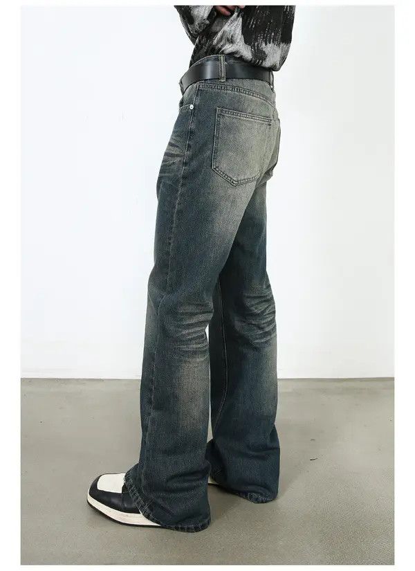 Japanese Brand Japanese retro distressed all-match casual flared jeans Size US 32 / EU 48 - 4 Thumbnail