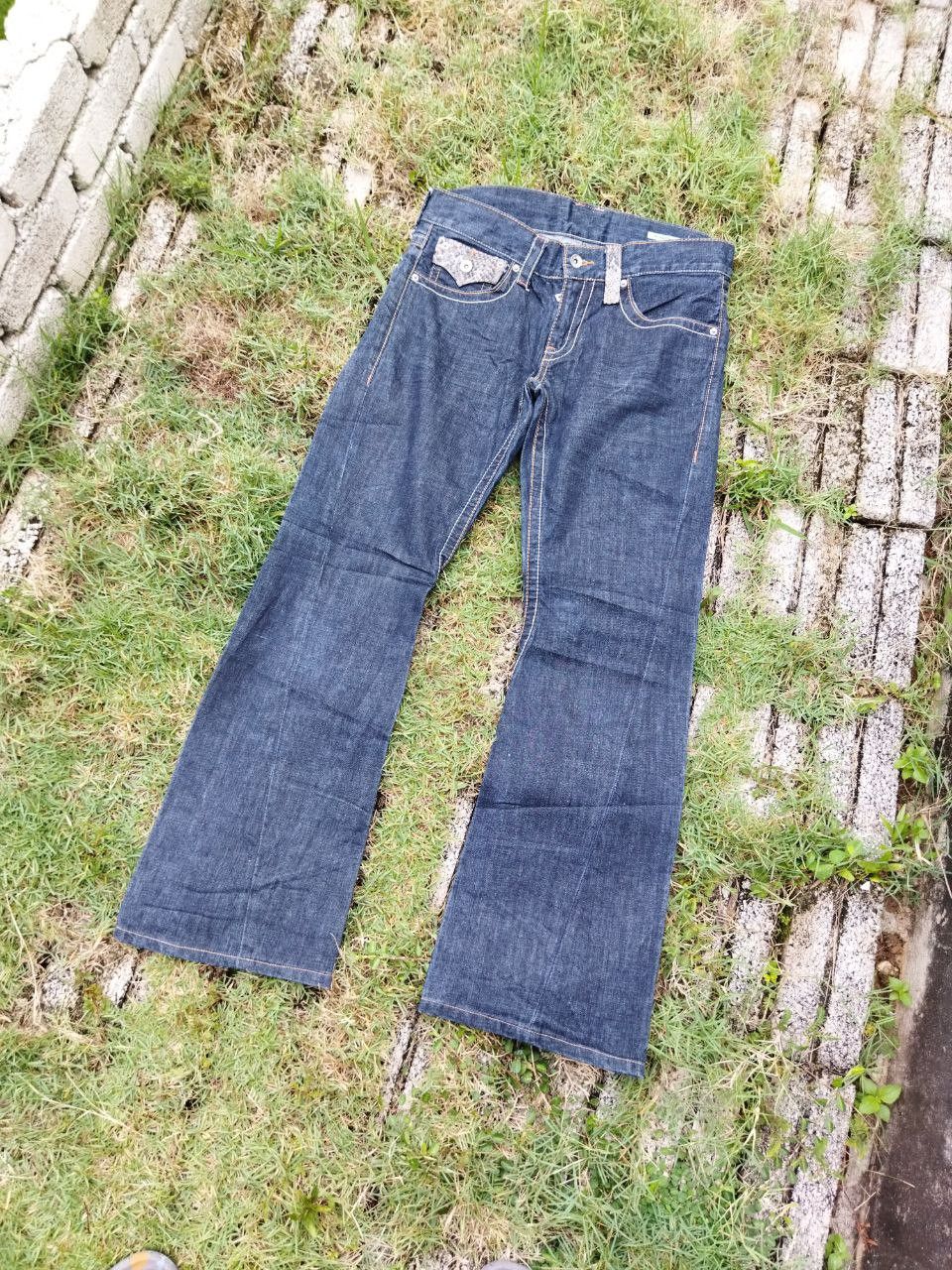 semanticdesign Japanese Semantic Design Snake Design Flared Jeans Size US 35 - 5 Thumbnail