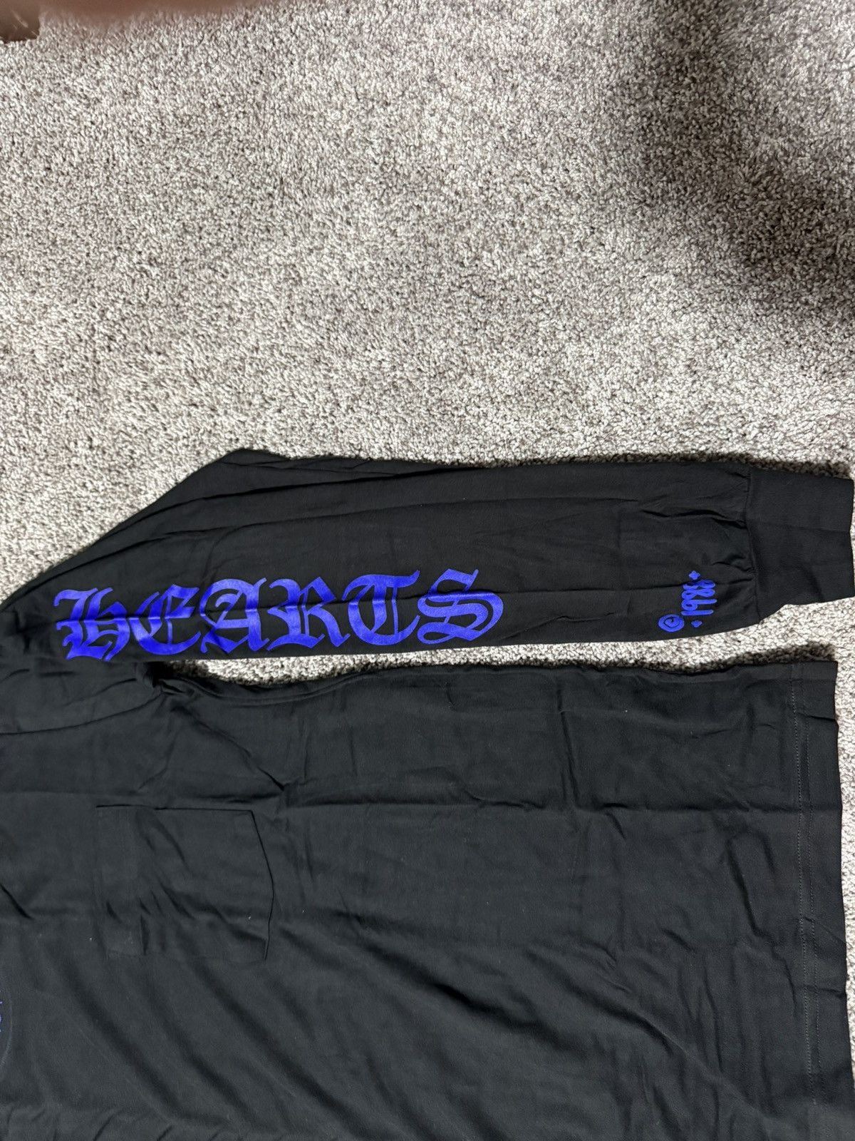 Chrome Hearts Chrome Hearts Long Sleeve Neck Logo Tee Size US L / EU 52-54 / 3 - 3 Thumbnail