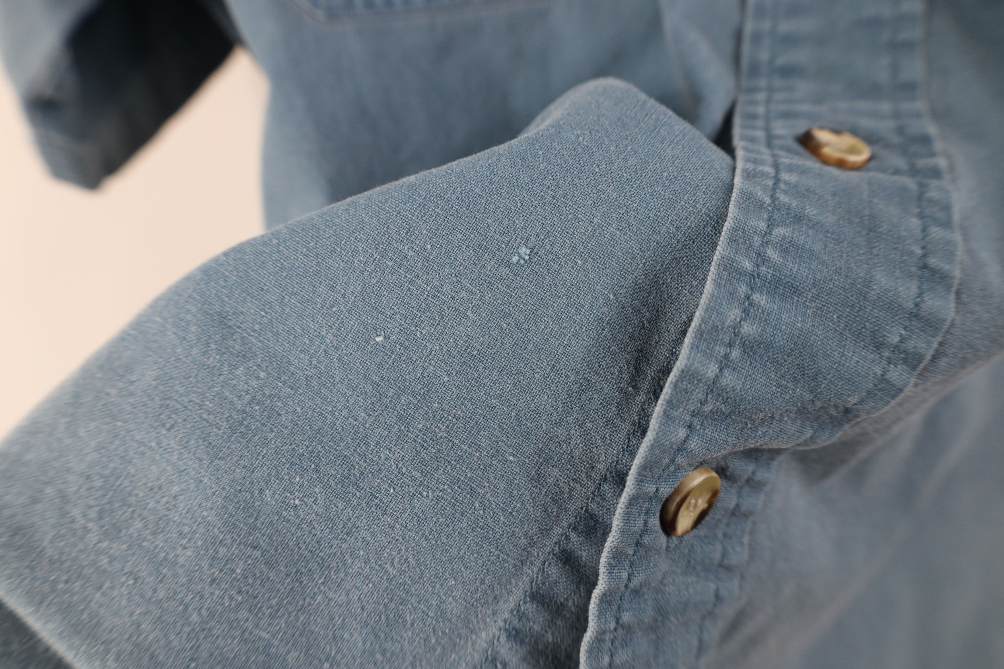 Banana Republic Vintage 80s Banana Republic Stonewash Safari Button Shirt Size US XL / EU 56 / 4 - 8 Thumbnail