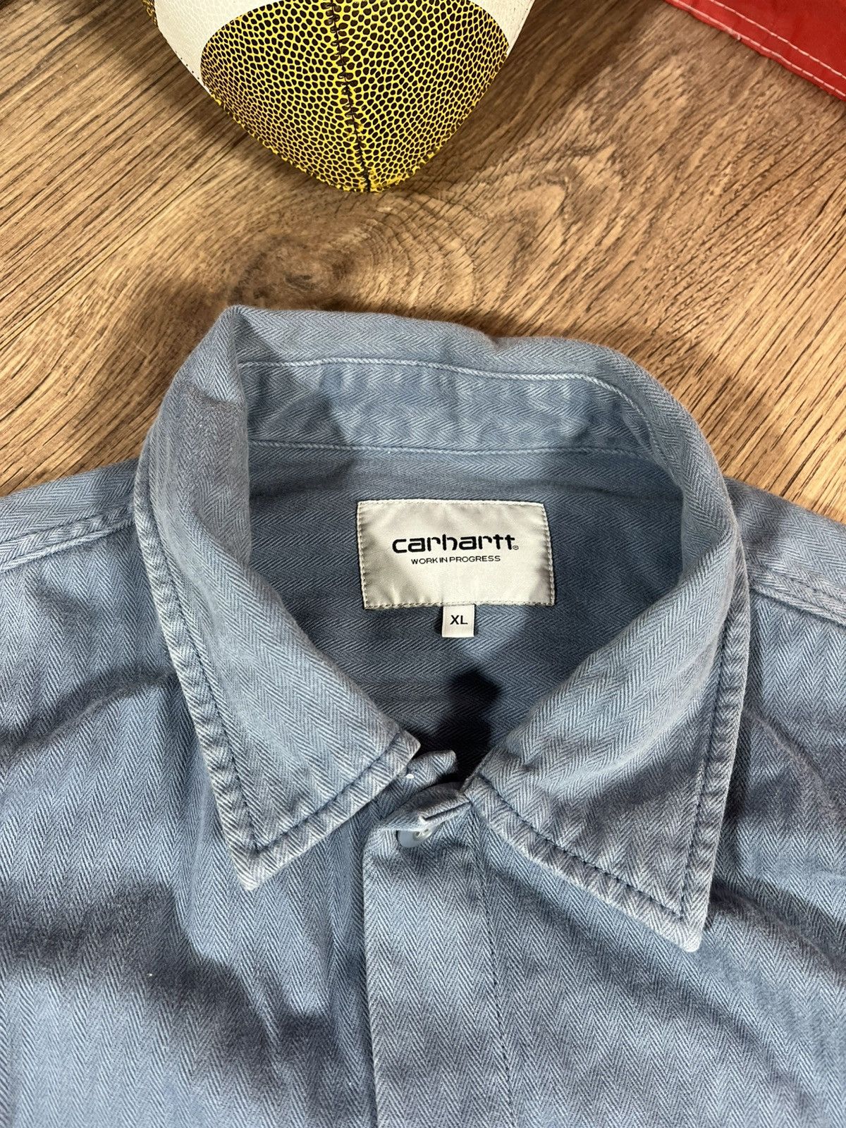 Carhartt Carhartt Wip Charter Shirt Rare Size US XL / EU 56 / 4 - 4 Thumbnail
