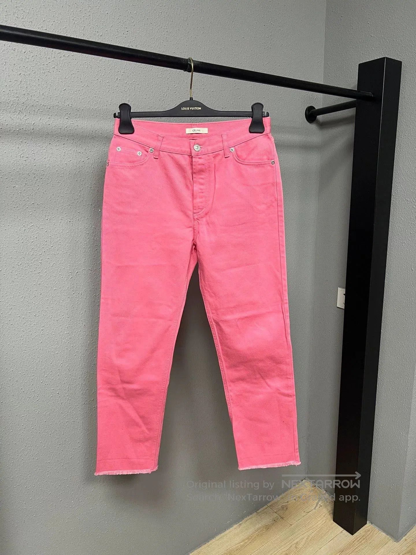 Celine Old Celine Pink Jeans. Size 35" - 1 Thumbnail