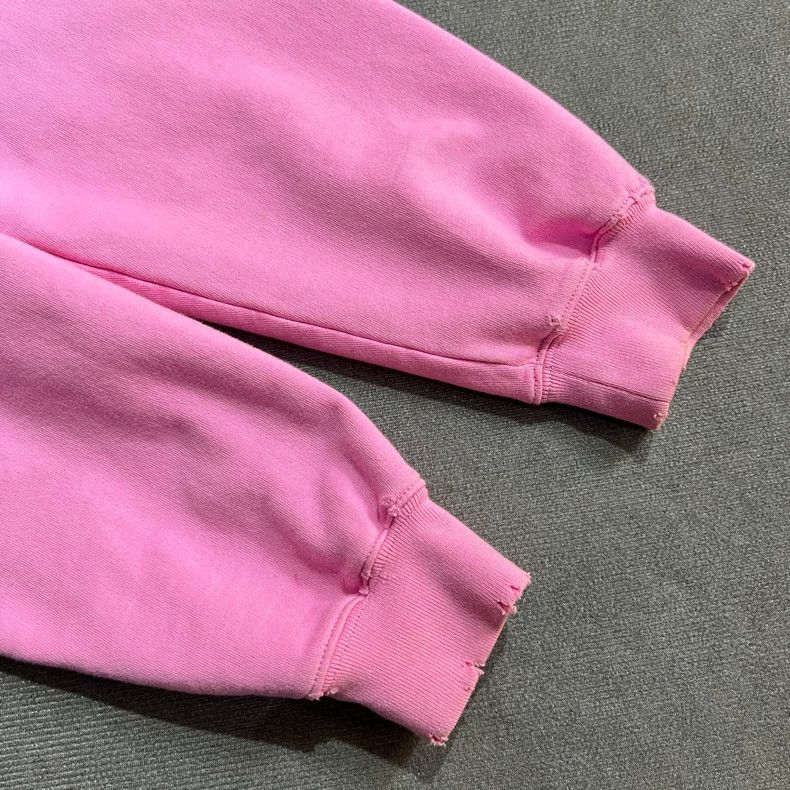 Balenciaga Balenciaga Pink splash-ink logo hoodie 2503-Nextarrow Size US S / EU 44-46 / 1 - 5 Thumbnail
