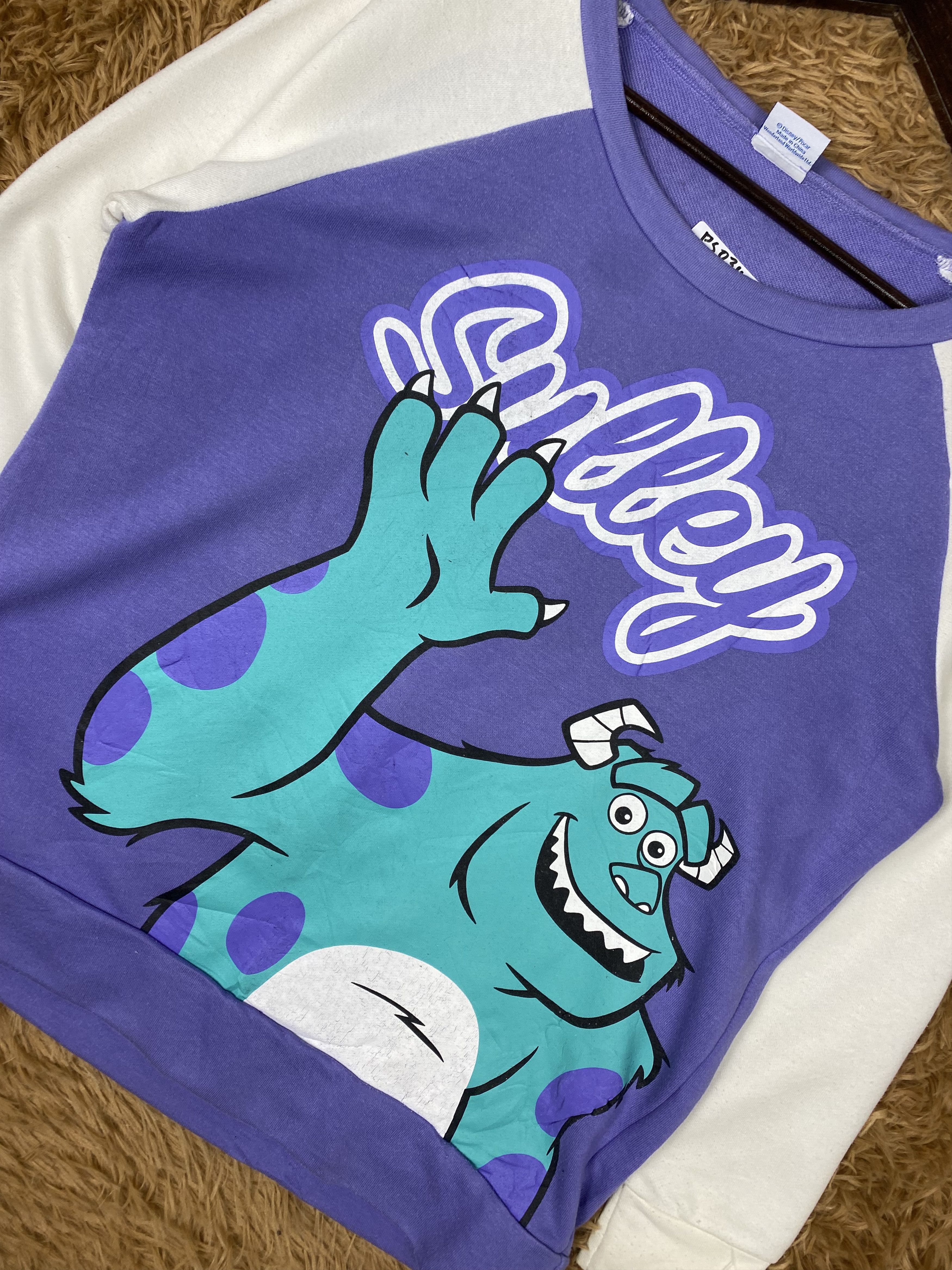 Disney Vintage Disney X Monsters Inc University Sweatshirts PS0343 Size US M / EU 48-50 / 2 - 2 Thumbnail