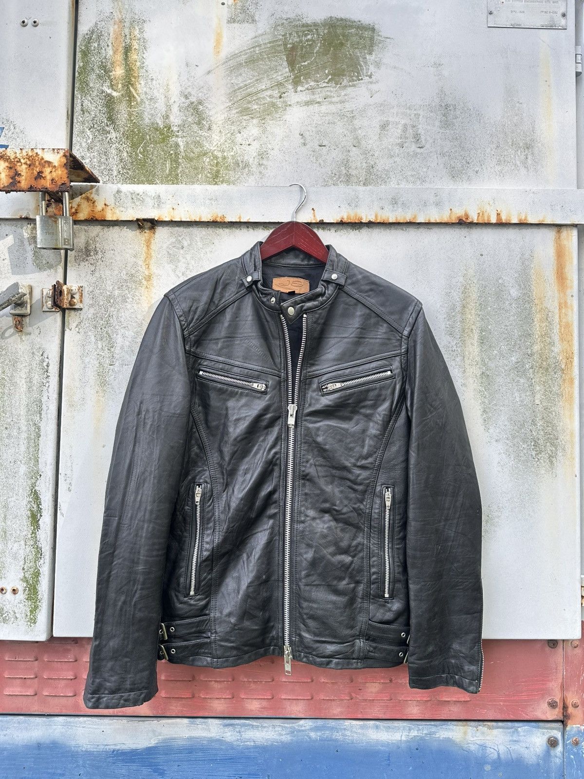 JACKROSE 👹JACKROSE Vkei Style Rider Leather Jacket Size US M / EU 48-50 / 2 - 2 Thumbnail