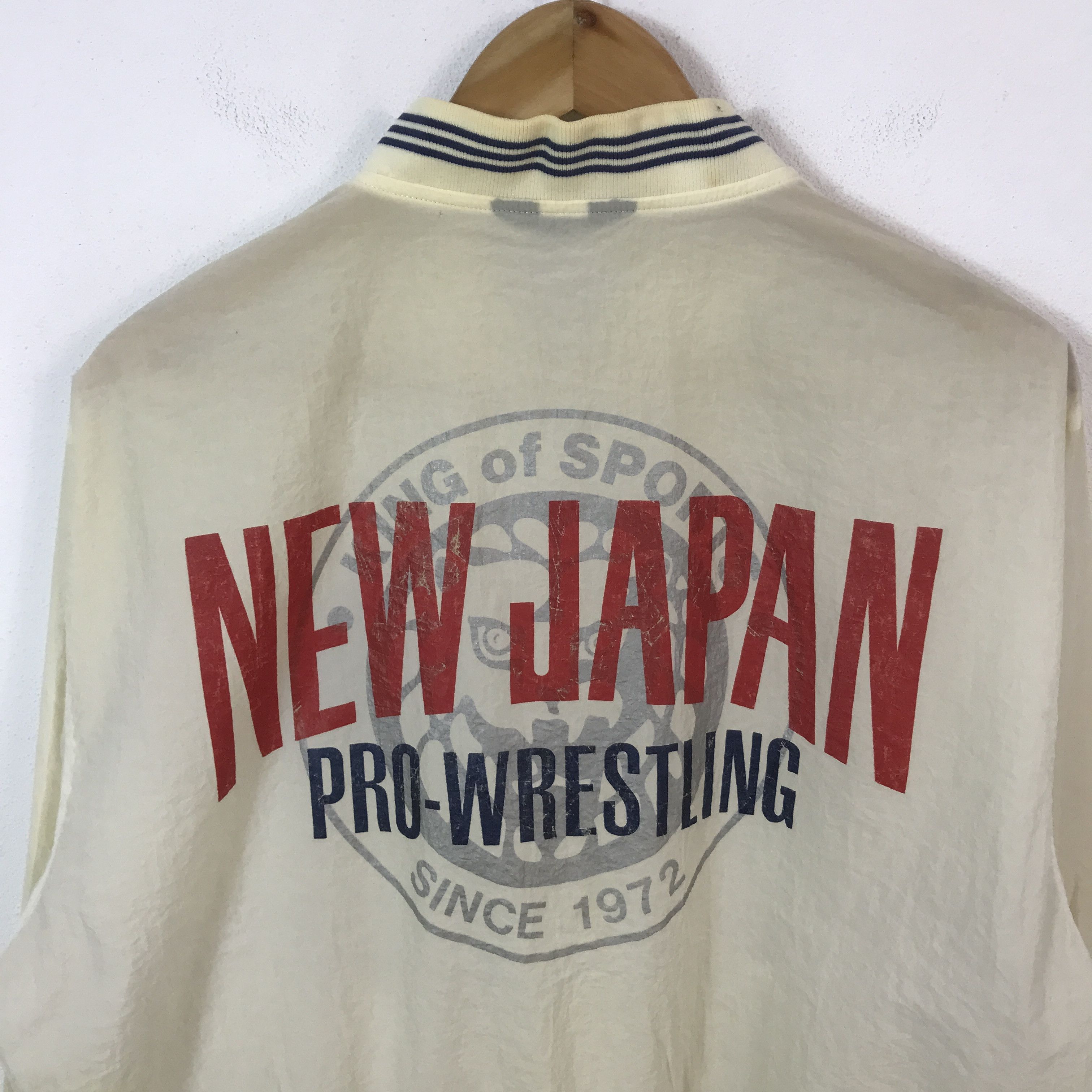 Japanese Brand new japan pro wrestling windbreaker jacket Size US L / EU 52-54 / 3 - 4 Thumbnail