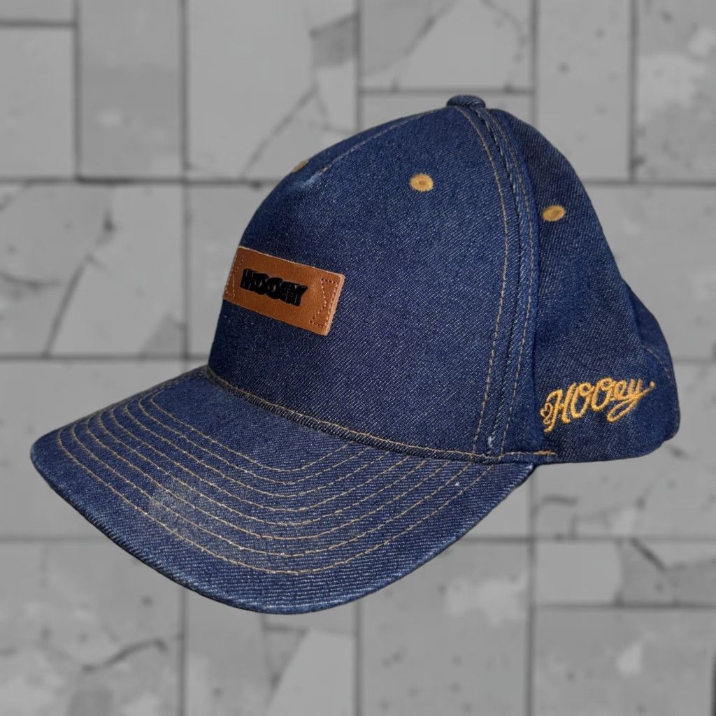 Vintage Hooey Denim Blue Adjustable Snapback Hat User: Hooey Denim Blue Adjustable Snapback Hat Size ONE SIZE - 1 Thumbnail