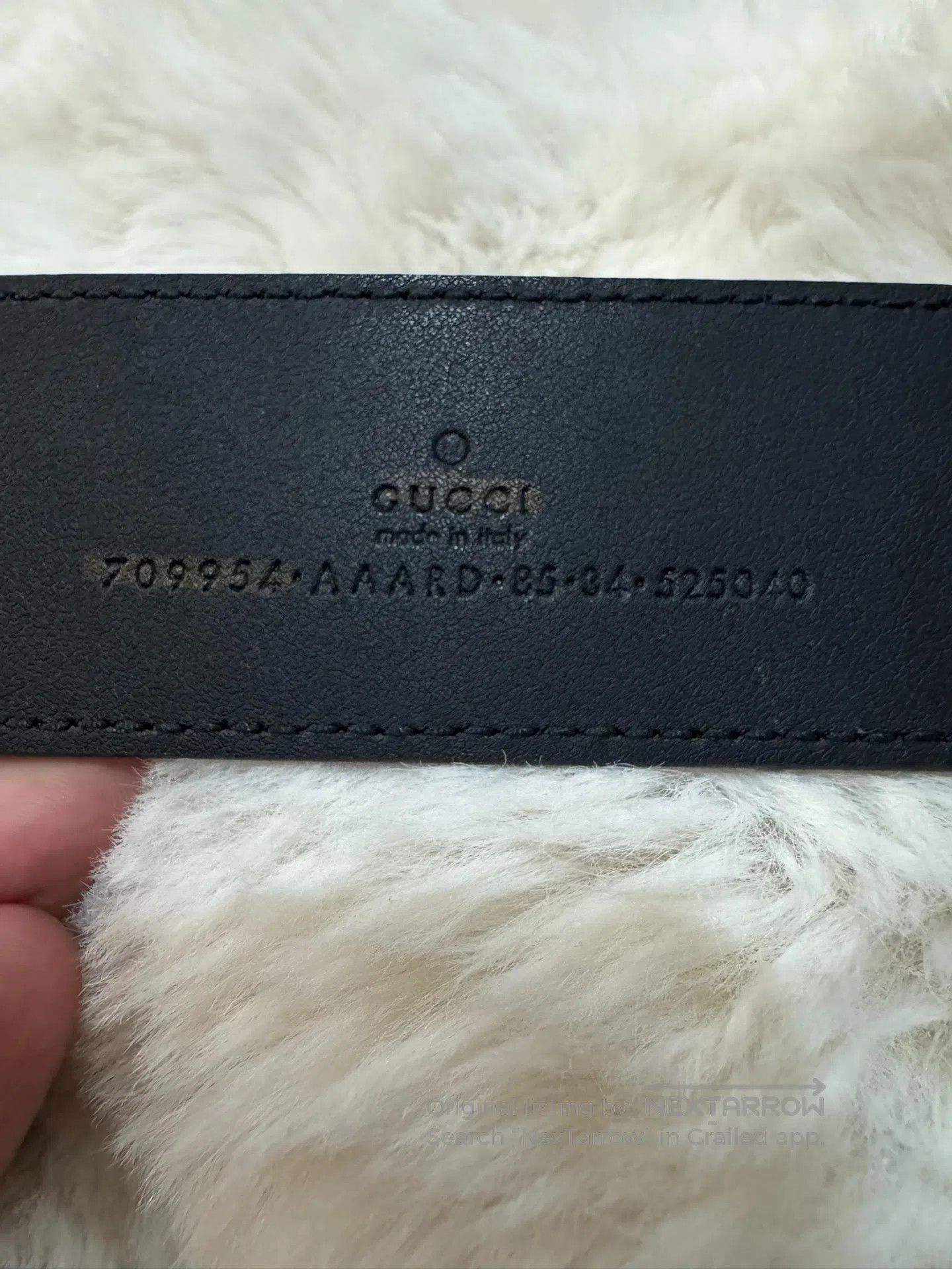 Gucci Guicci size 85 Polka Dot Gold Buckle Belt| Size ONE SIZE - 5 Thumbnail