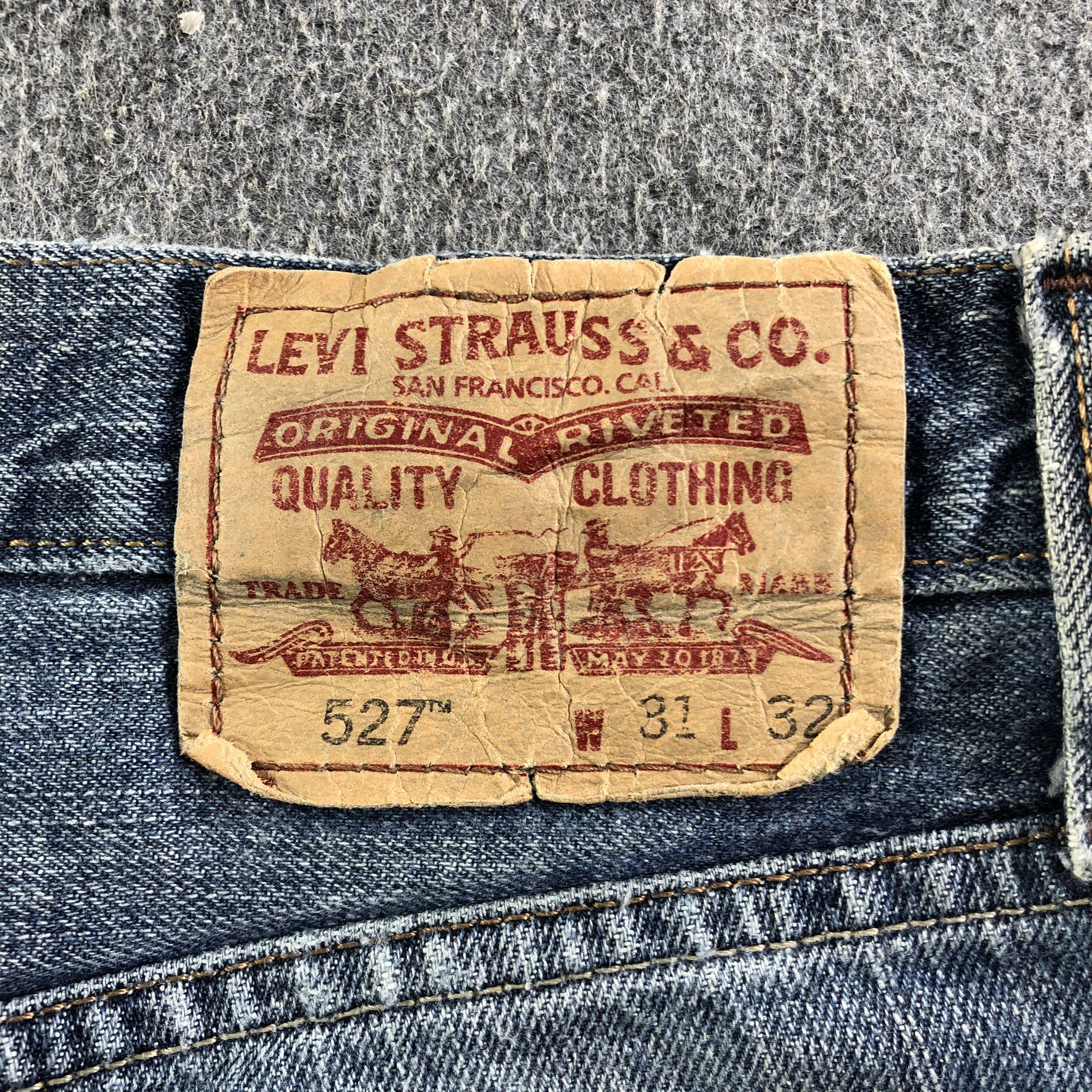 Levi's Vintage Blue Wash Levis 527 Jeans-J3536 Size US 31 - 5 Thumbnail