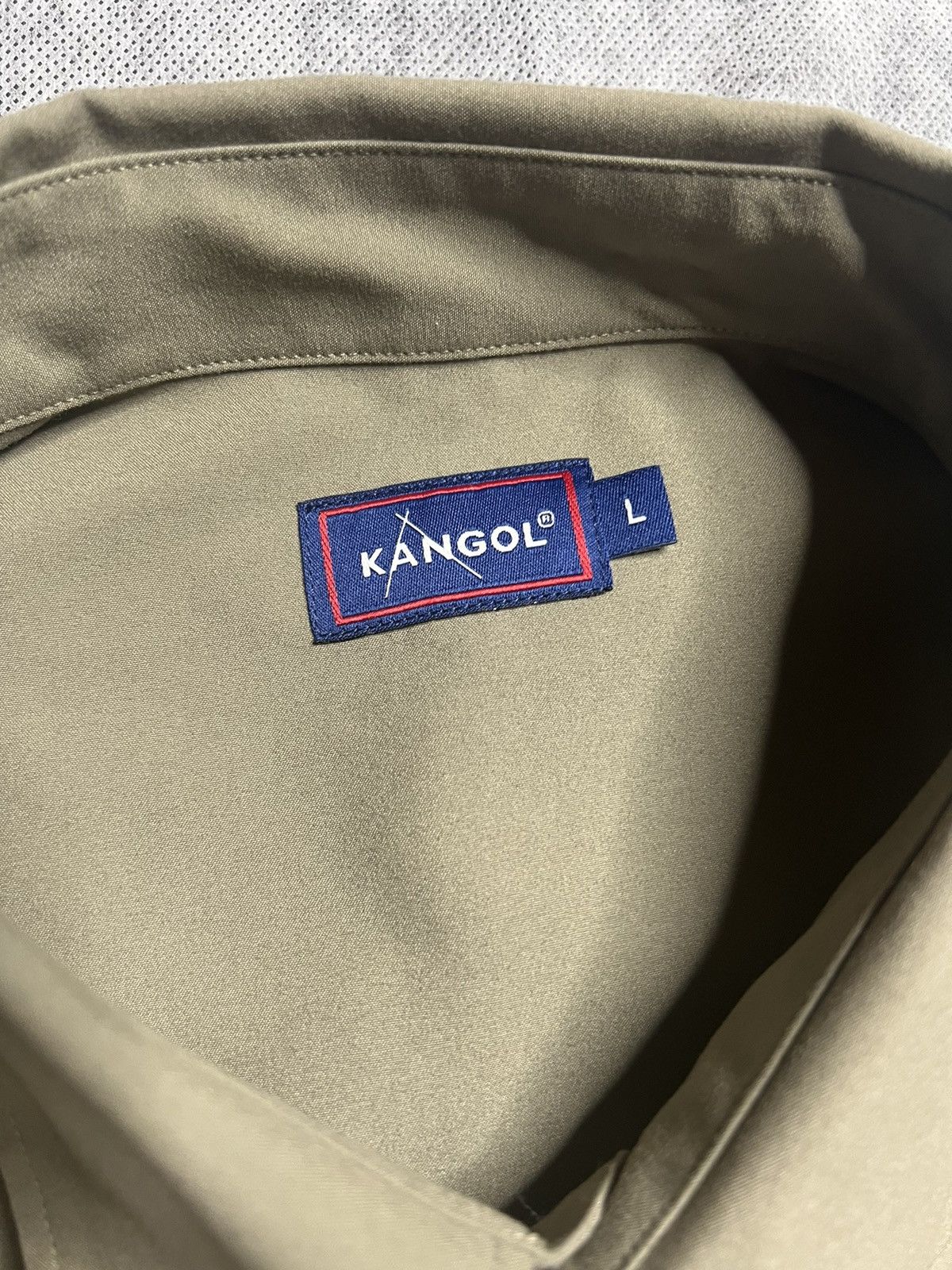 Kangol Vintage Kangol Short Sleeve Button Up Shirt Size US L / EU 52-54 / 3 - 5 Thumbnail