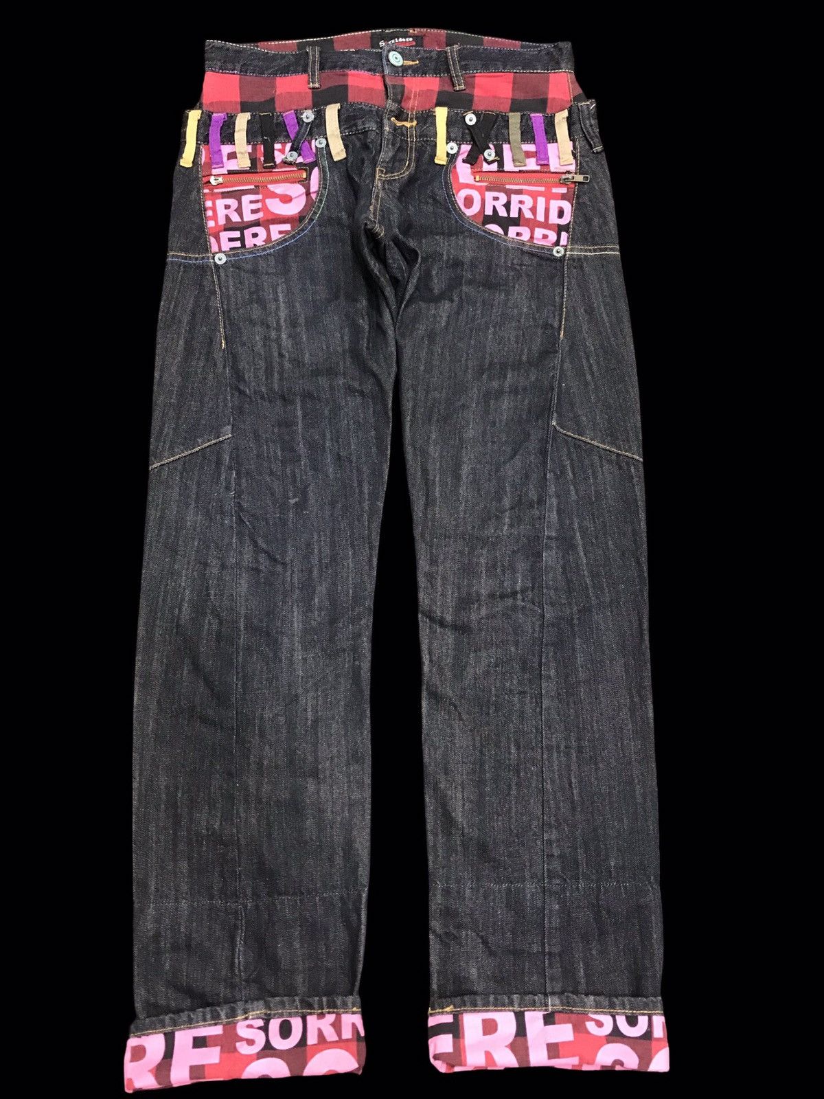 Japanese Brand 💥DOUBLE WAIST💥Sorridere Twisted Double Waist Denim F448 Size US 30 / EU 46 - 1 Thumbnail