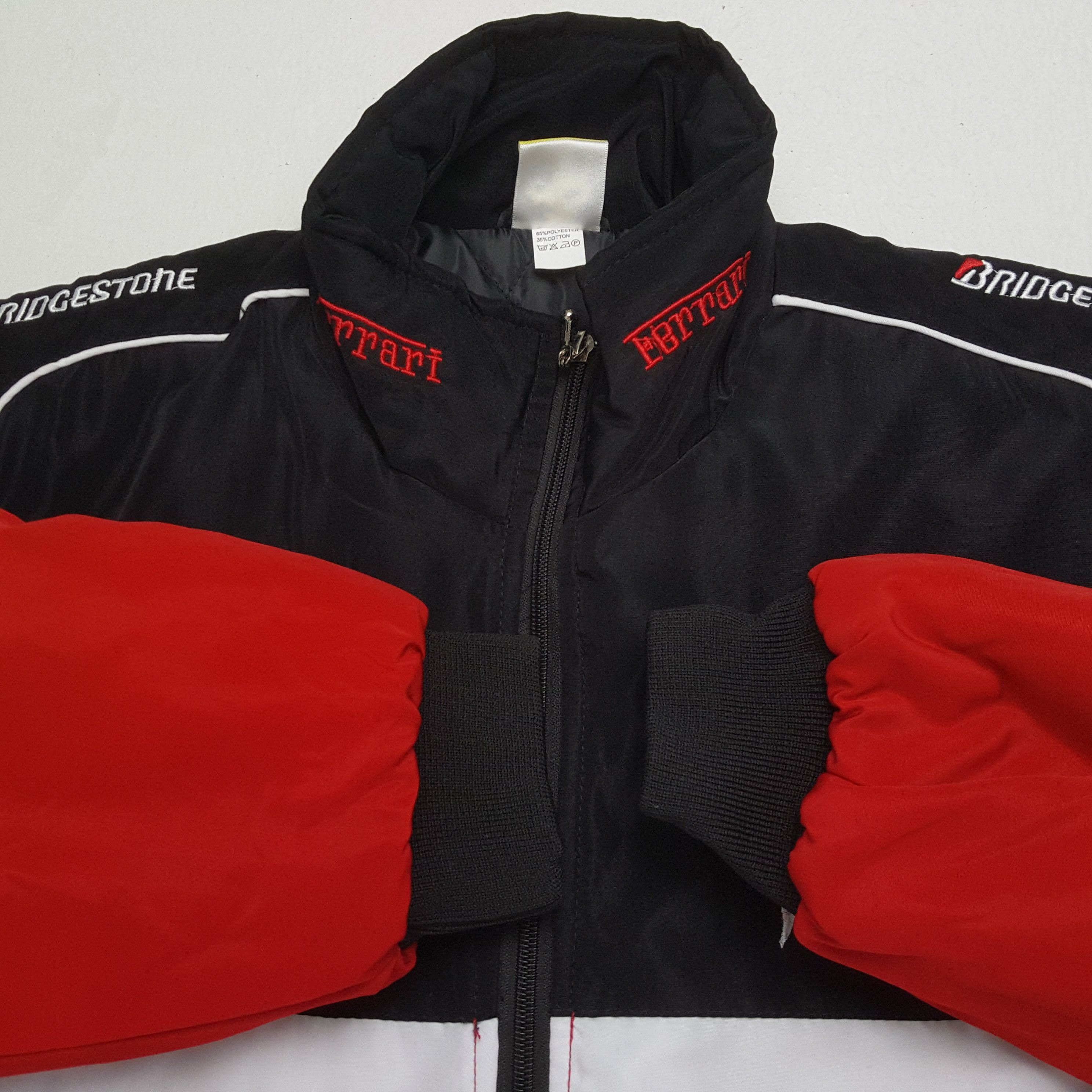 Ferrari × Vintage Vintage FERRARI SHELL BRIDGESTONE Formula One Racing Jacket Size US L / EU 52-54 / 3 - 8 Thumbnail