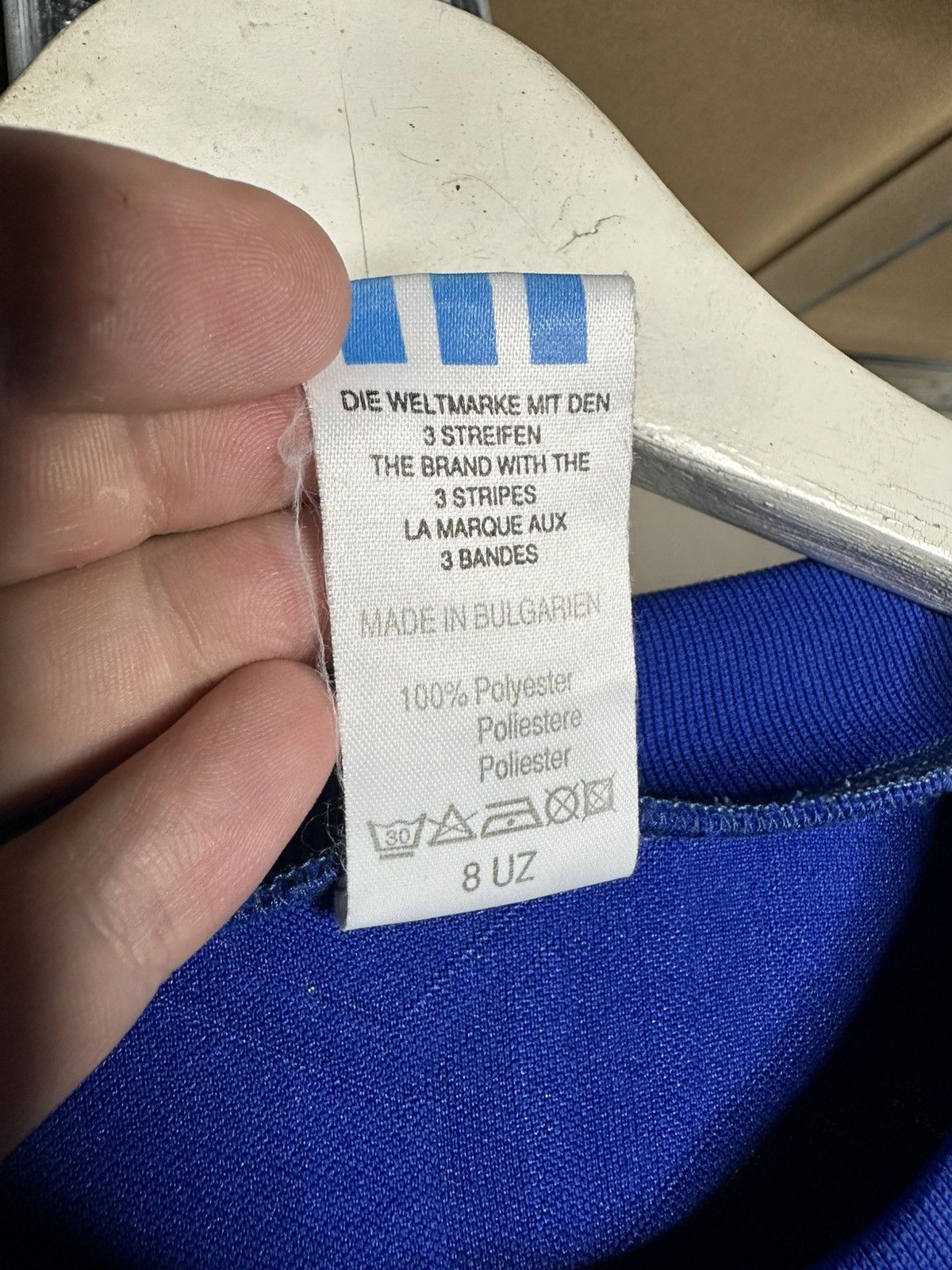 Adidas Adidas Vtg 90s KFC Kosova Neuchatel 97 Football Shirt #14 Size US L / EU 52-54 / 3 - 7 Thumbnail