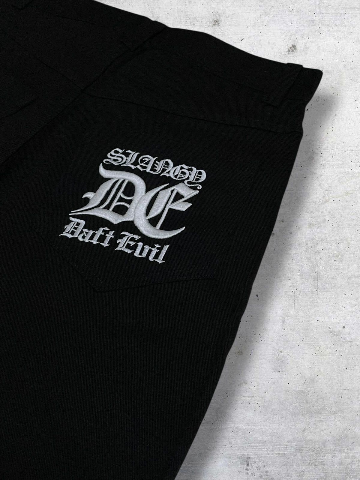 semanticdesign DAFT DEVIL 90S JAPAN DESIGNER ICONIC PUNK WORLD SLANGY DENIM Size US 30 / EU 46 - 11 Thumbnail