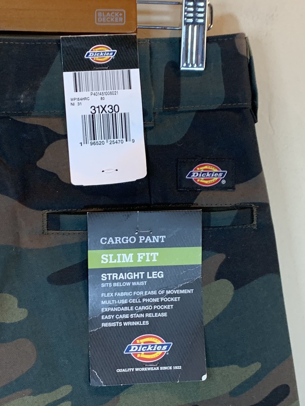Designer × Dickies *RARE* New Dickies Camo Cargo Pants Camoflage - 31 x 30 Size US 31 - 7 Thumbnail