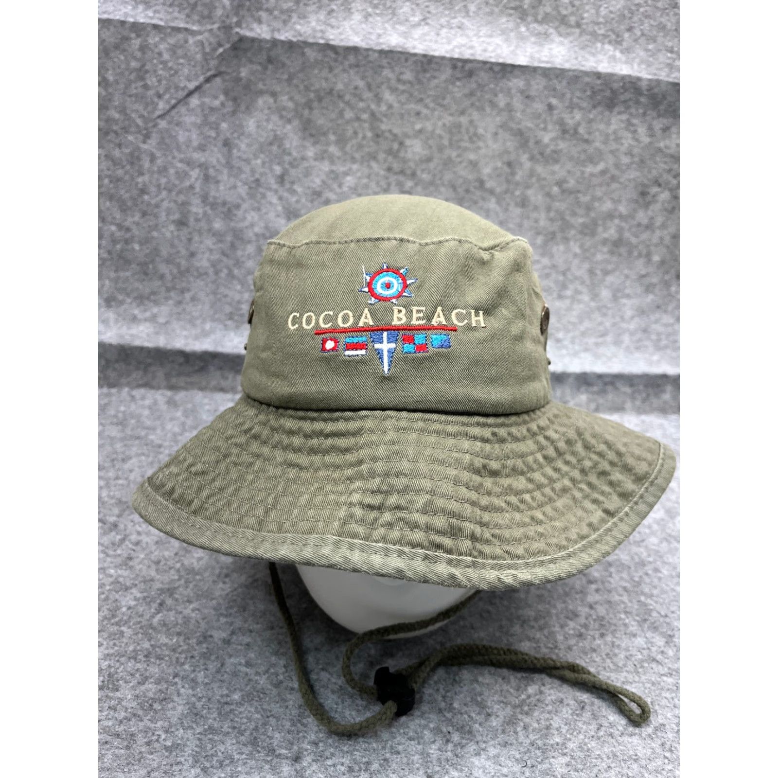 Adidas adidas Bucket Hat Adult Medium Green 100% Cotton Twill Casual Logo Beach Size ONE SIZE - 2 Thumbnail