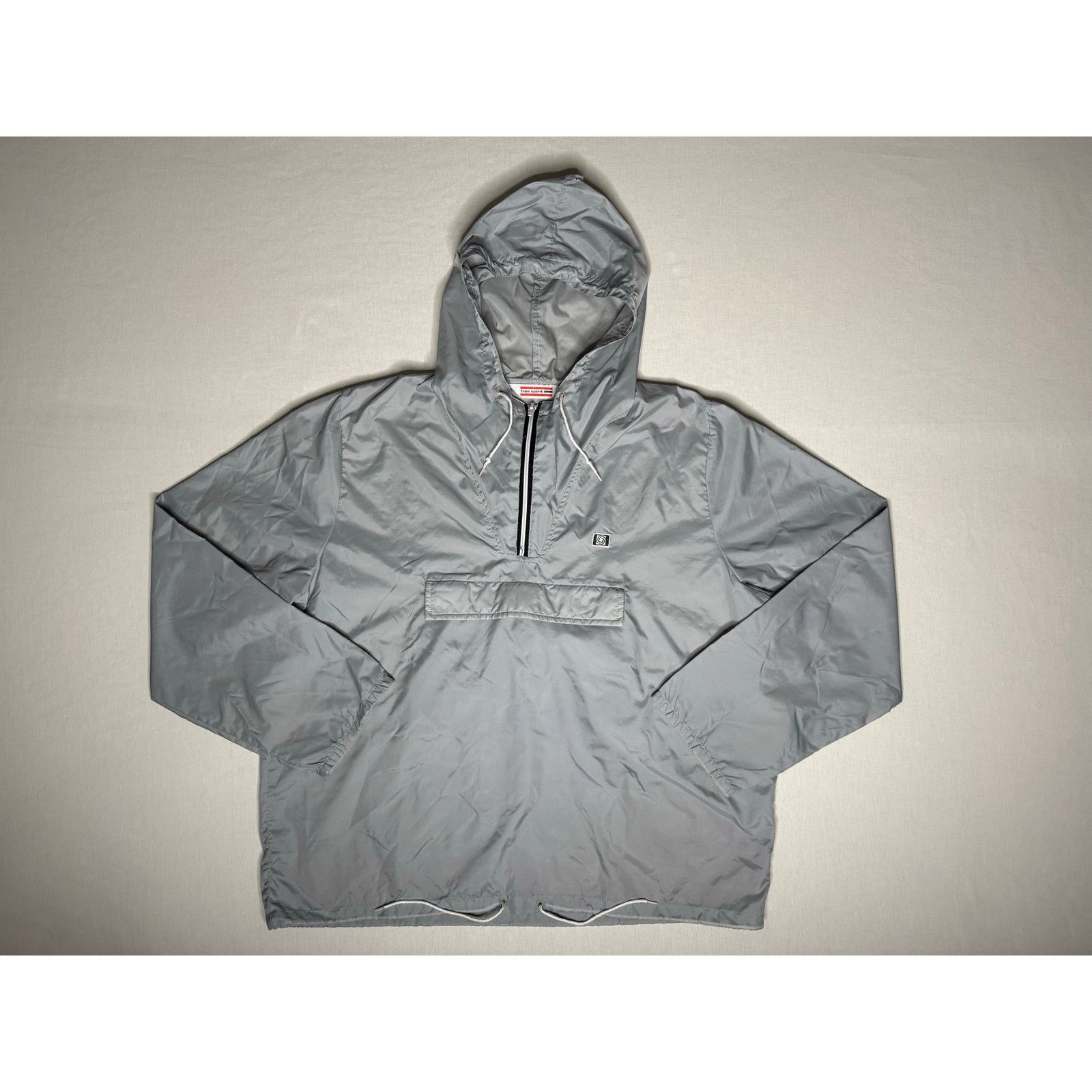 Vintage Vintage 90s Free Spirit Lightweight Anorak Windbreaker Large Size US L / EU 52-54 / 3 - 1 Thumbnail