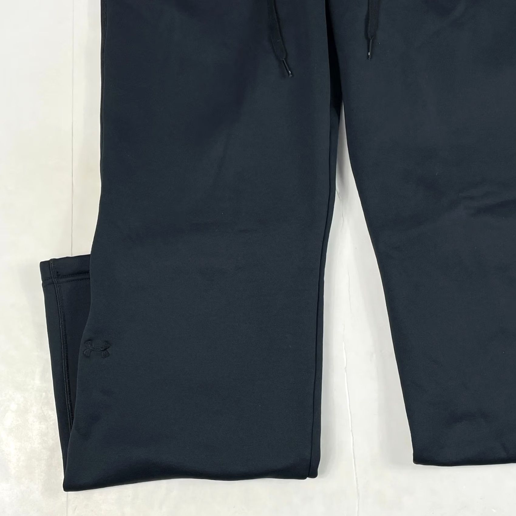 Under Armour Under Armour Sweatpants Men Medium Black ColdGear Baggy Fleece Lined Workout Gym Size US 33 - 5 Thumbnail