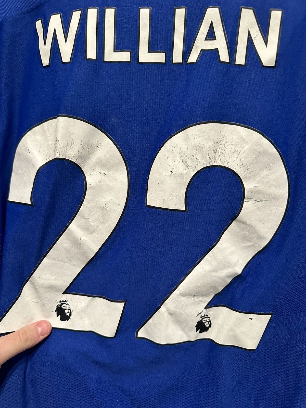 Nike Nike Chelsea Jersey Matchworn #22 Willian Y2K Blockore Size US M / EU 48-50 / 2 - 25 Thumbnail