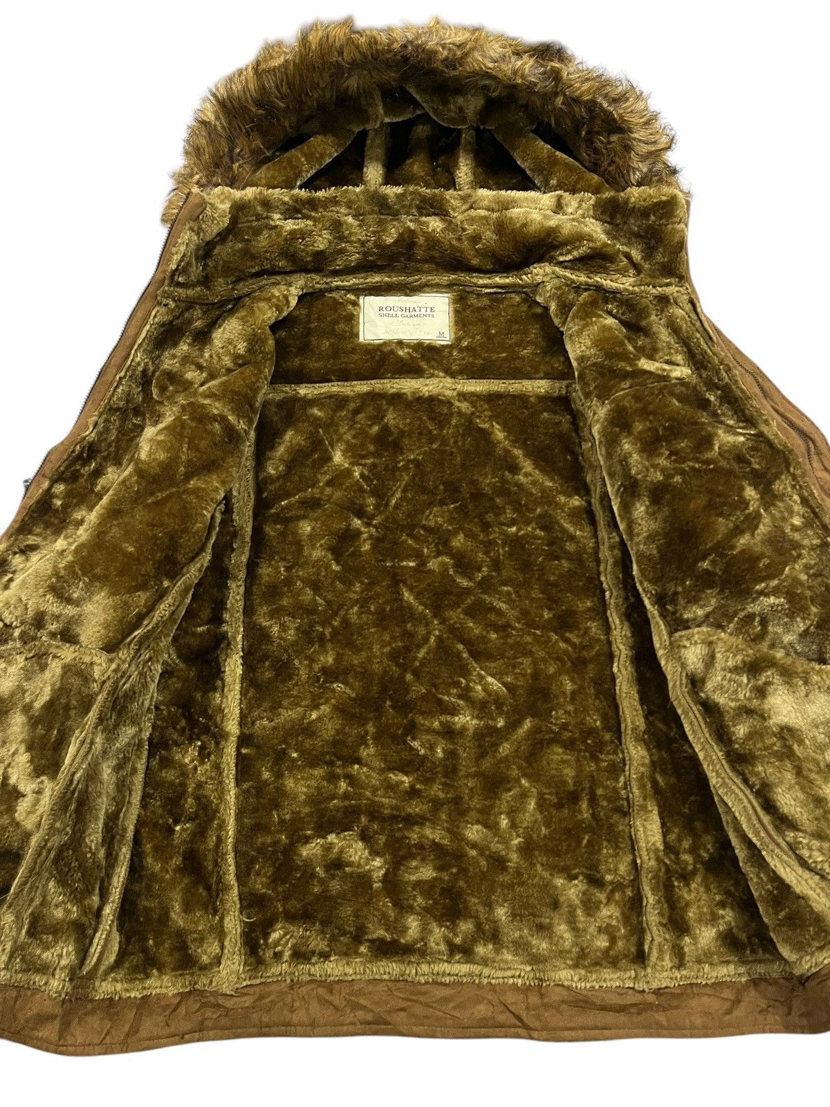 If Six Was Nine ROUSHATTE SHELL GARMENTS LINED FUR DUFFLE B-3 JACKET HOODIE Size US M / EU 48-50 / 2 - 11 Thumbnail