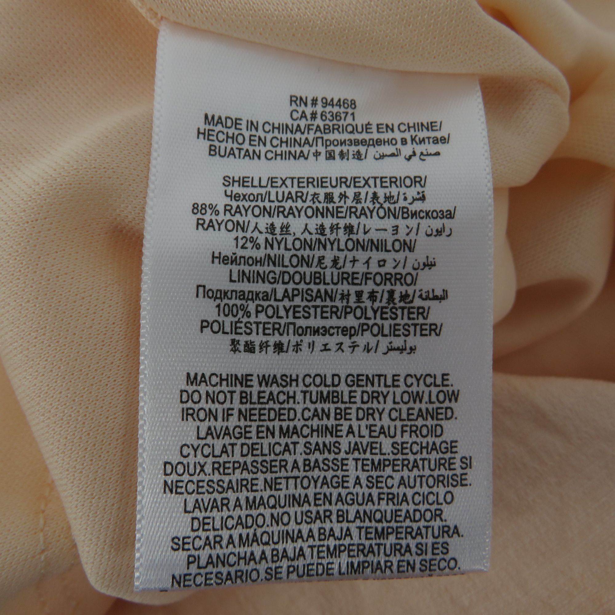 BCBGeneration BCBGeneration Vanilla Puff-Sleeve Mini Dress XS Rayon Blend Size XS / US 0-2 / IT 36-38 - 5 Thumbnail