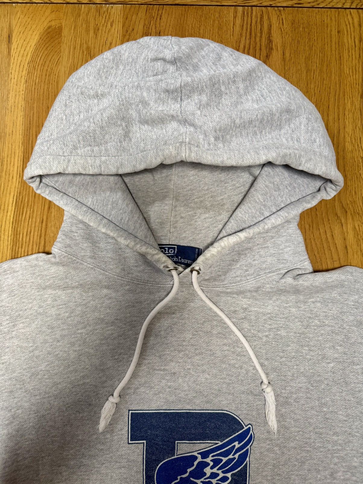 Ralph Lauren 1992 P-Wing Stadium Hoodie XL