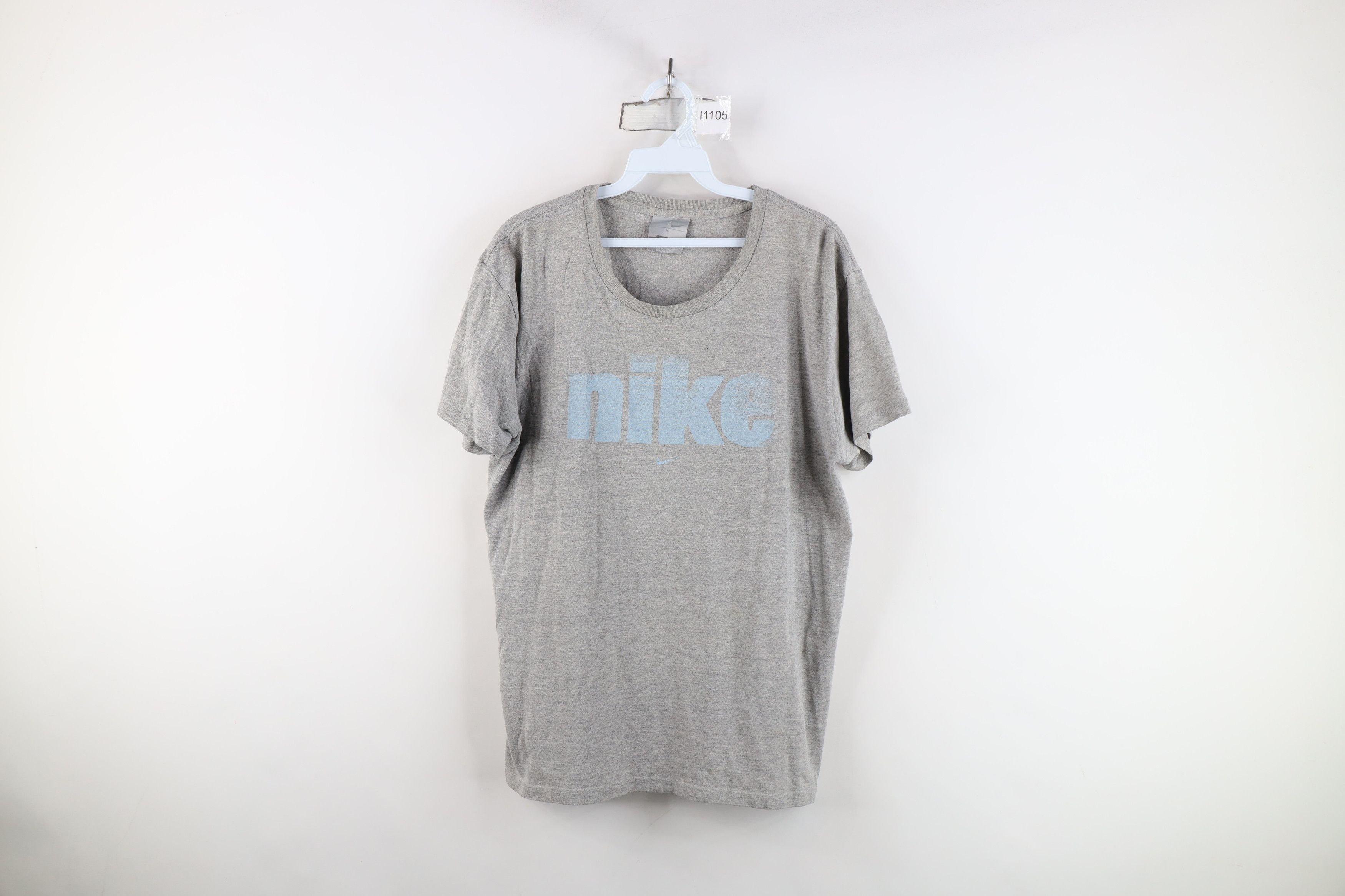 Nike Vintage Y2K Nike Spell Travis Scott Center Swoosh T-Shirt Size XL / US 12-14 / IT 48-50 - 1 Thumbnail