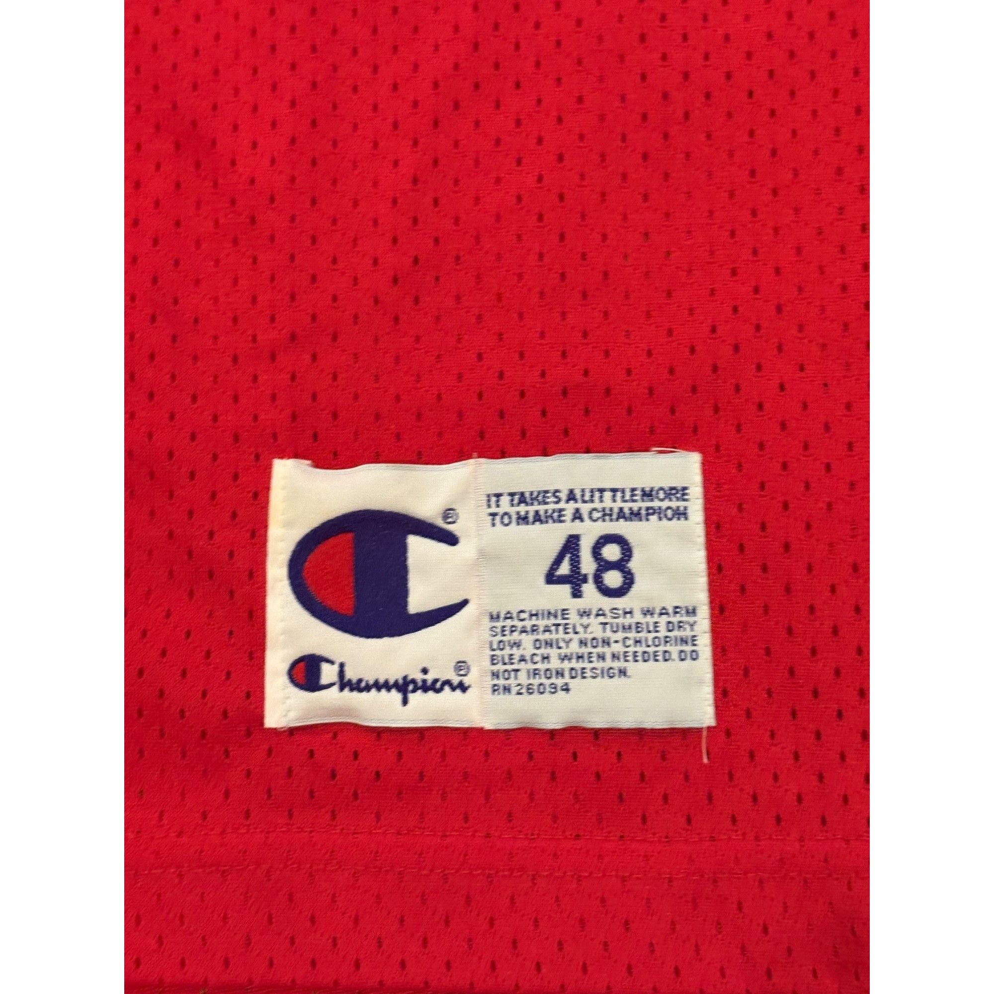 Champion Vintage 90's Champion Tampa Bay Buccaneers Warrick Dunn #28 Size US XL / EU 56 / 4 - 7 Thumbnail