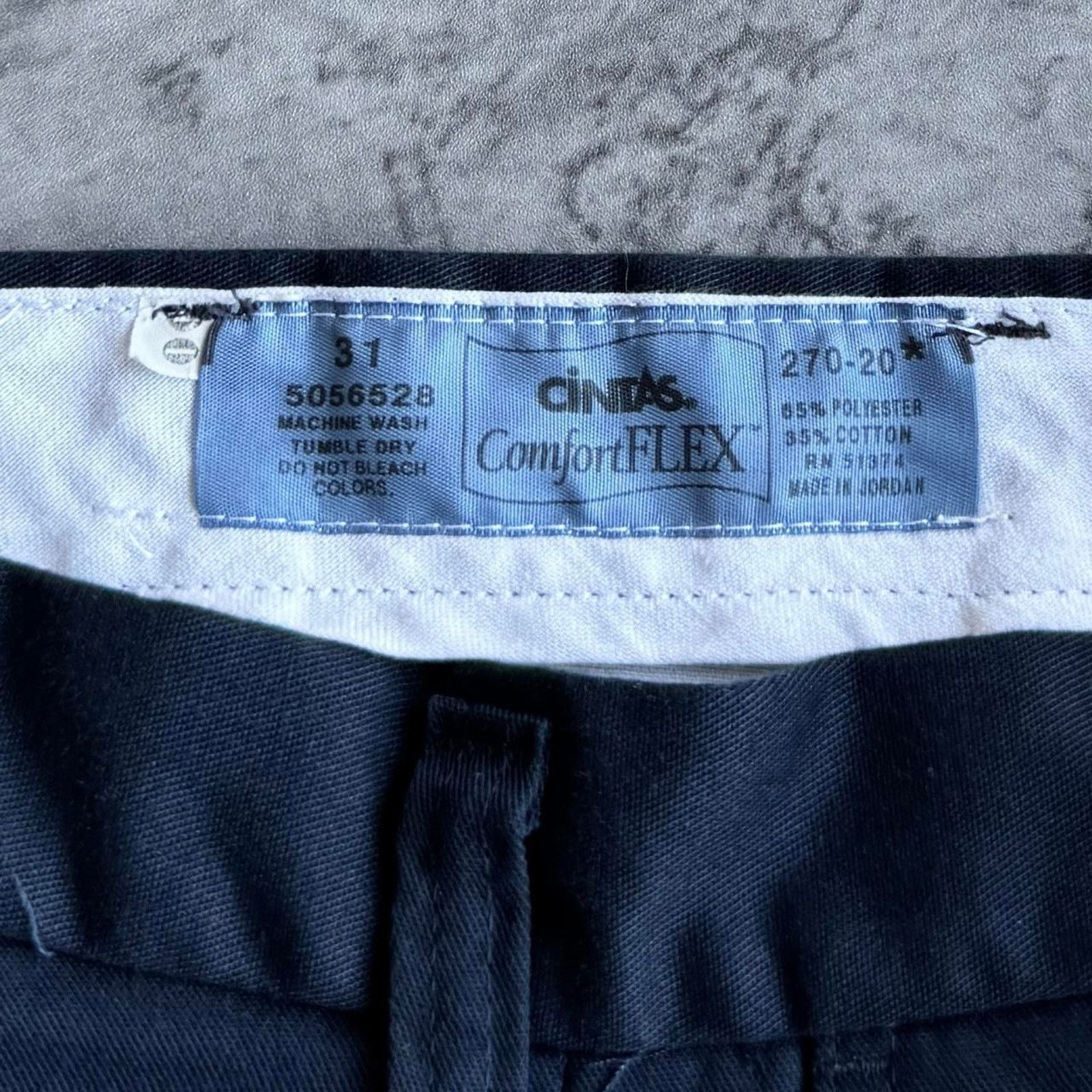 Japanese Brand × Vintage Vintage Y2K Carhartt Style Navy Blue Technical Cargo Pants Size US 31 - 3 Thumbnail