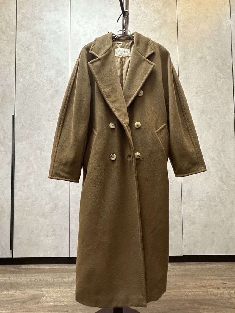 Max Mara Max Mara Classic Double Face Cashmere Coat 101801 Size L / US 10 / IT 46 - 1 Thumbnail